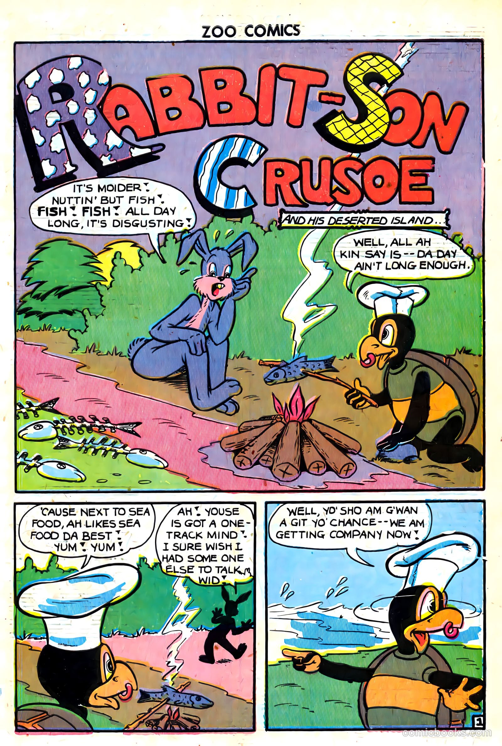 Zoo Funnies v1 #8 — page 3 of 52