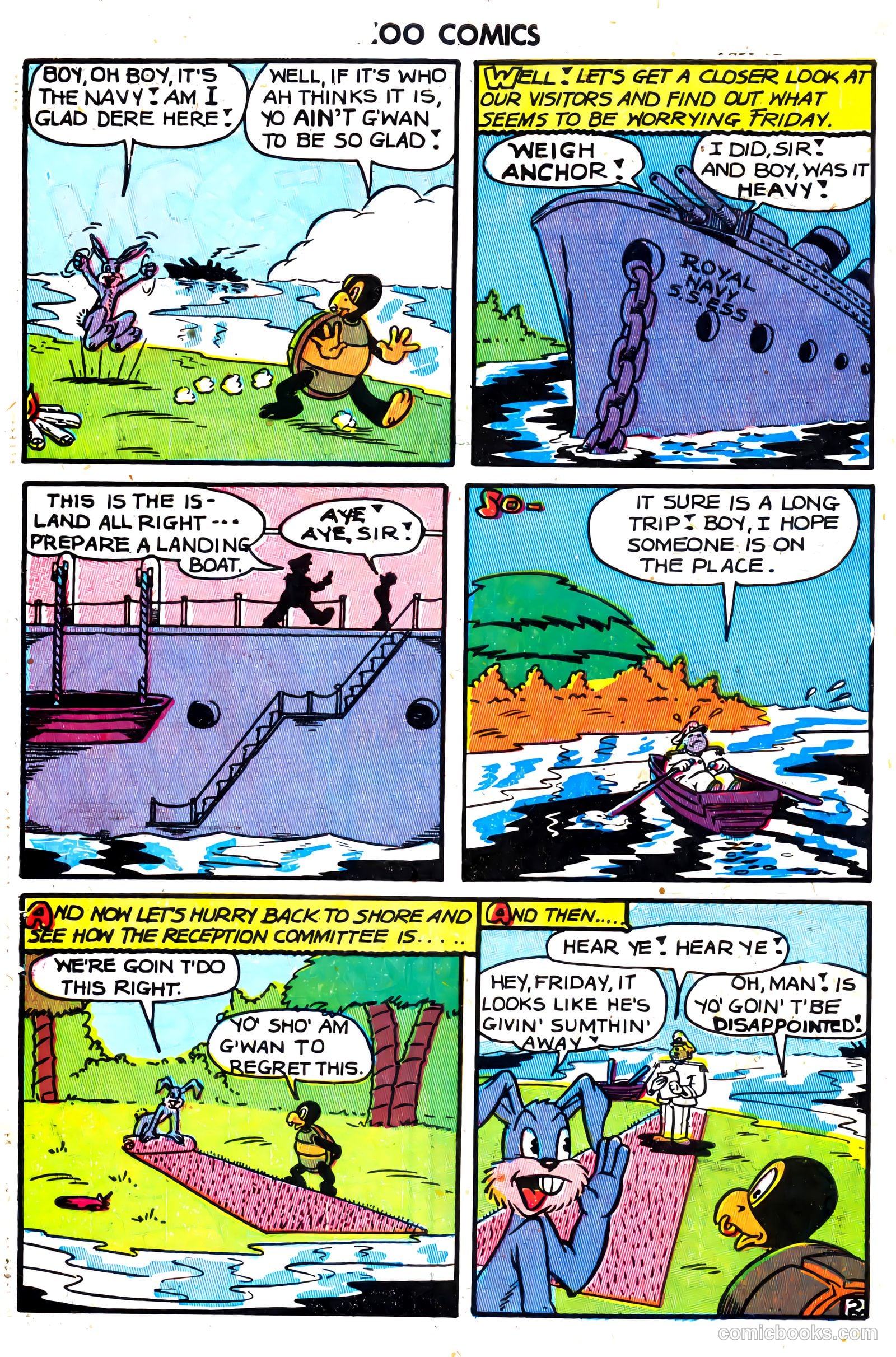 Zoo Funnies v1 #8 — page 4 of 52