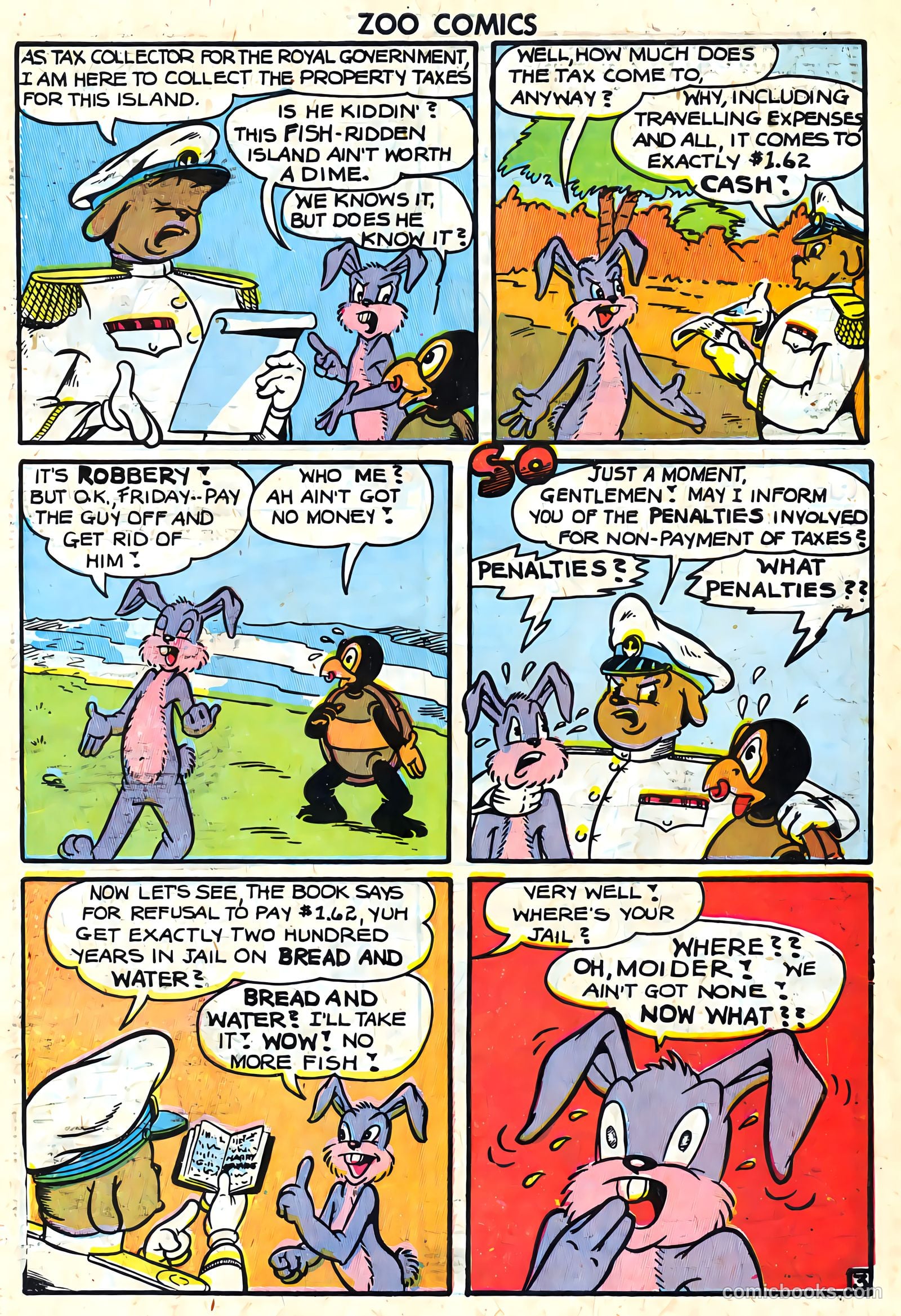 Zoo Funnies v1 #8 — page 5 of 52