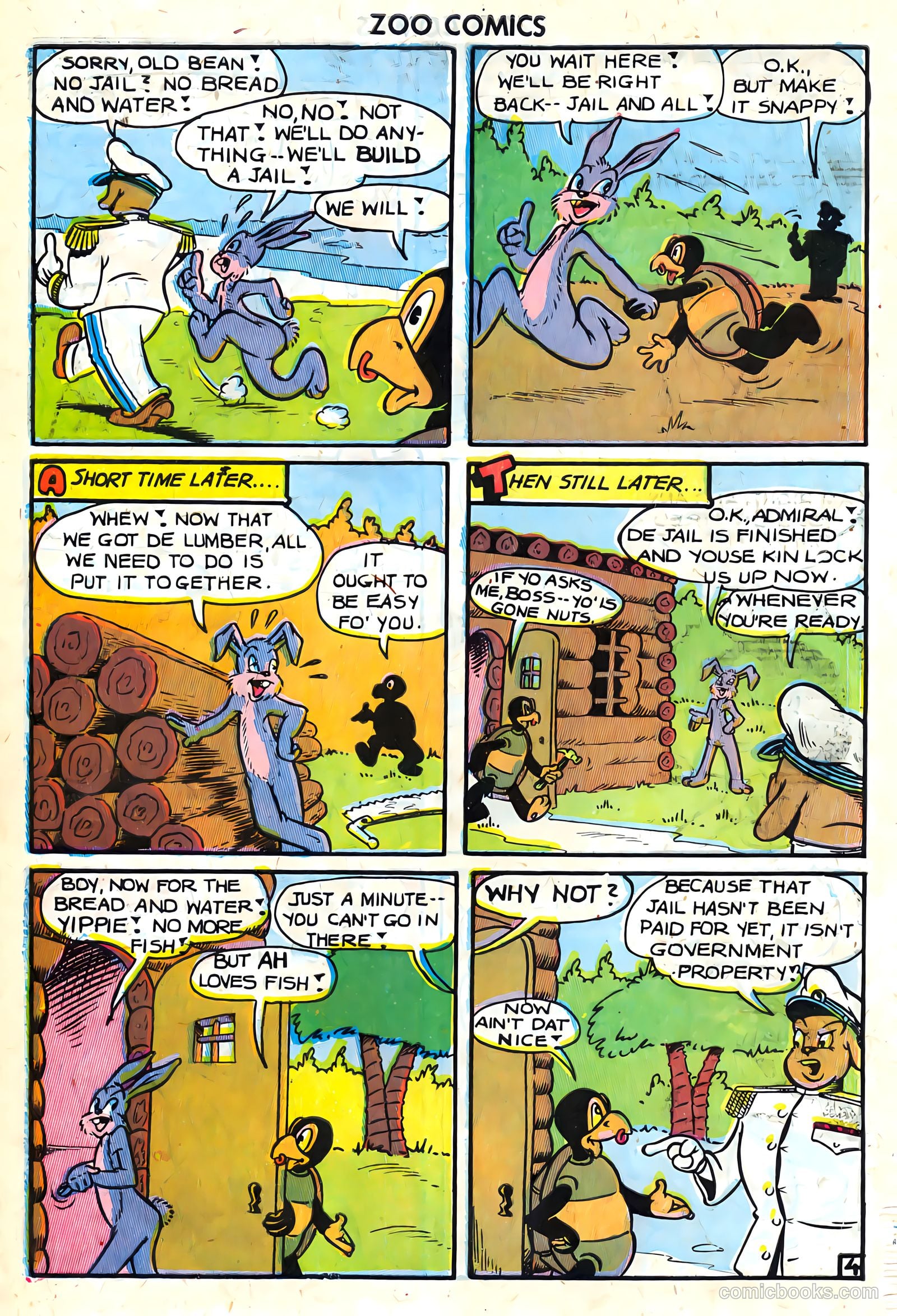Zoo Funnies v1 #8 — page 6 of 52
