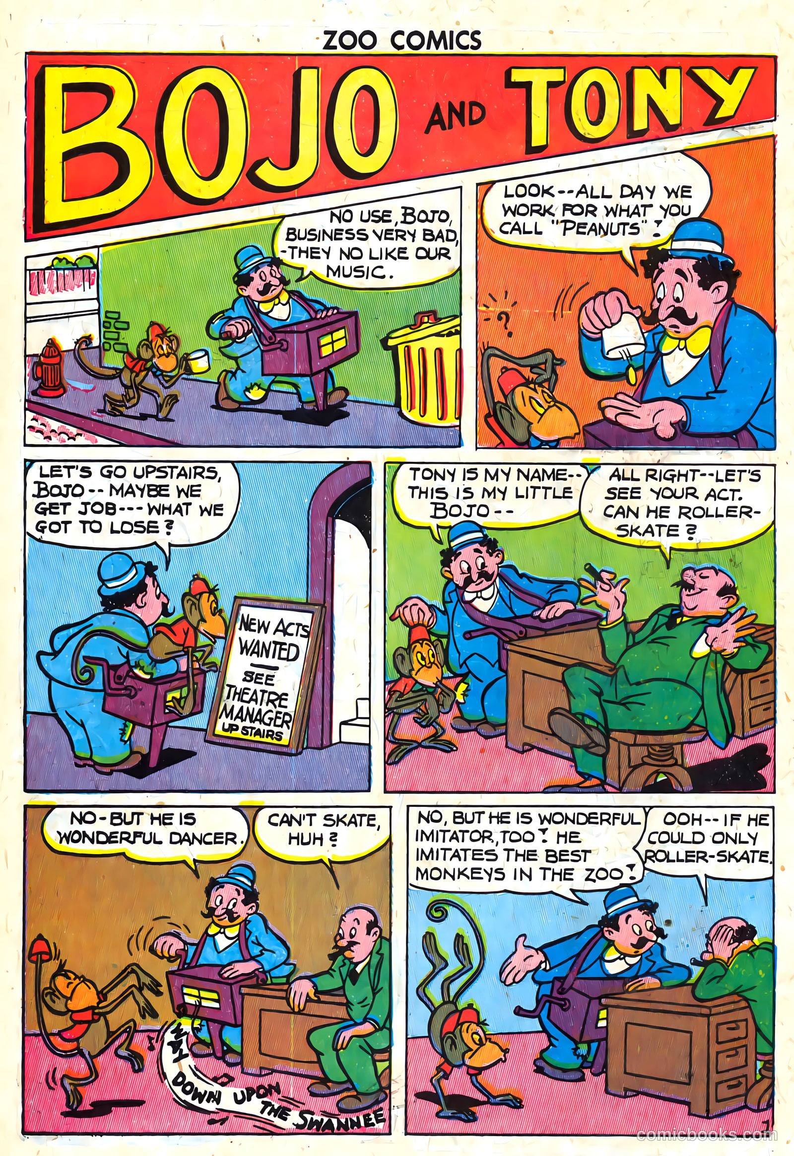 Zoo Funnies v1 #8 — page 10 of 52