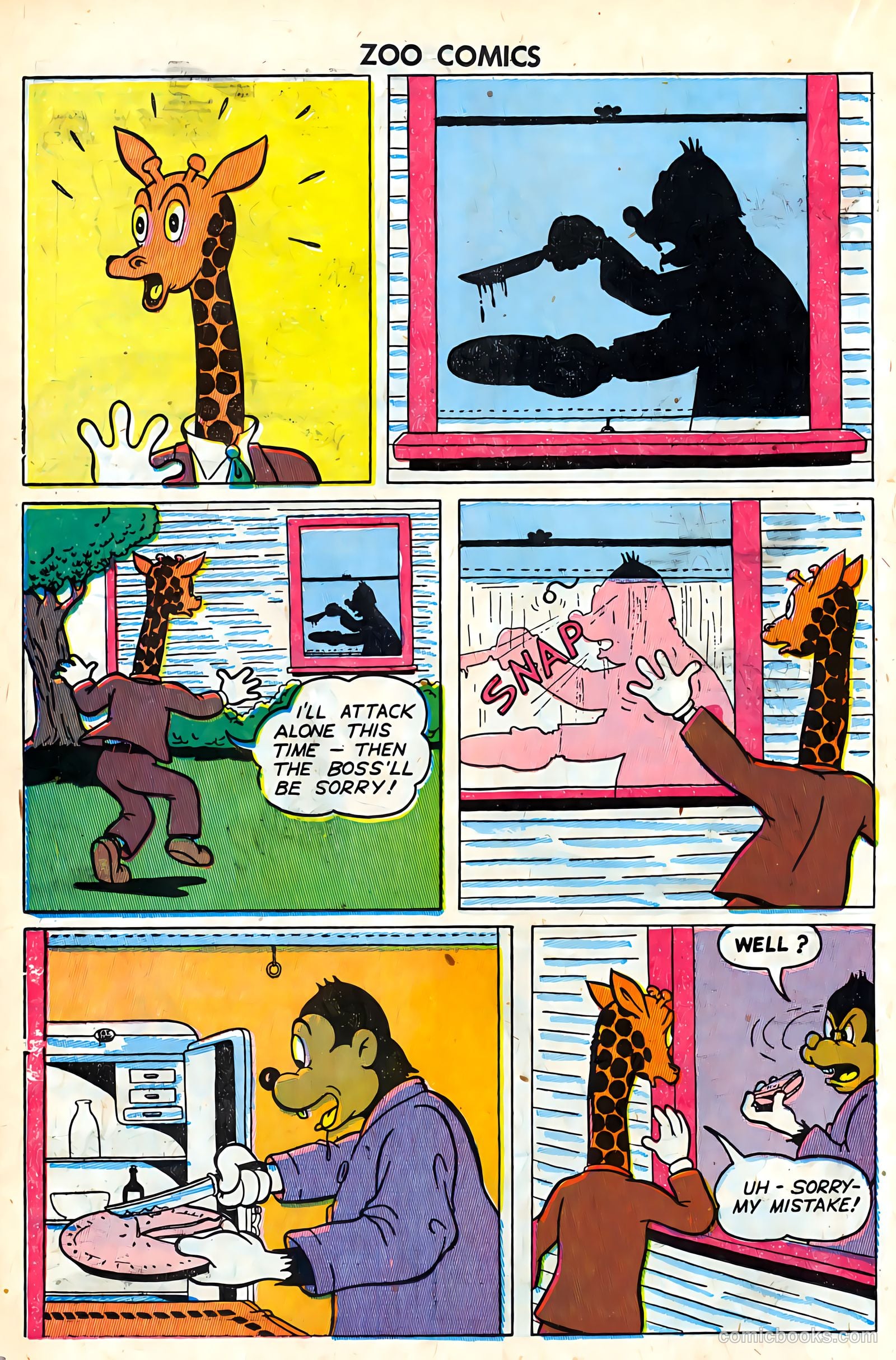 Zoo Funnies v1 #8 — page 22 of 52