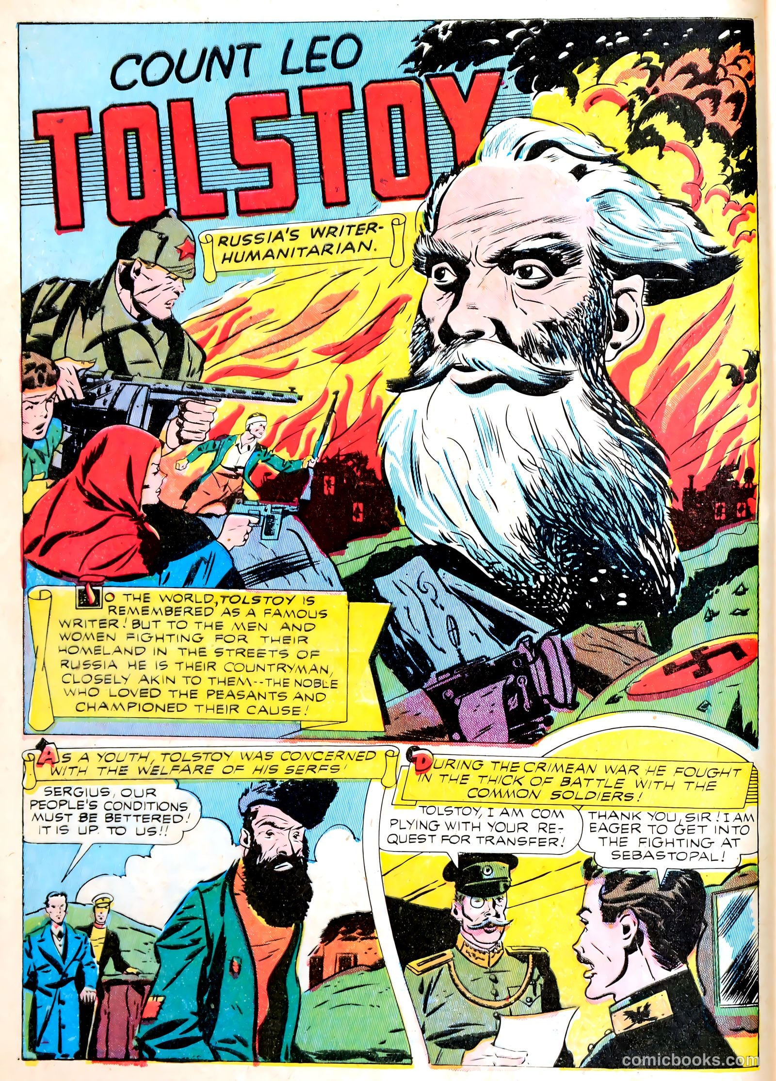 Real Life Comics #14 (1950) — page 16 of 60