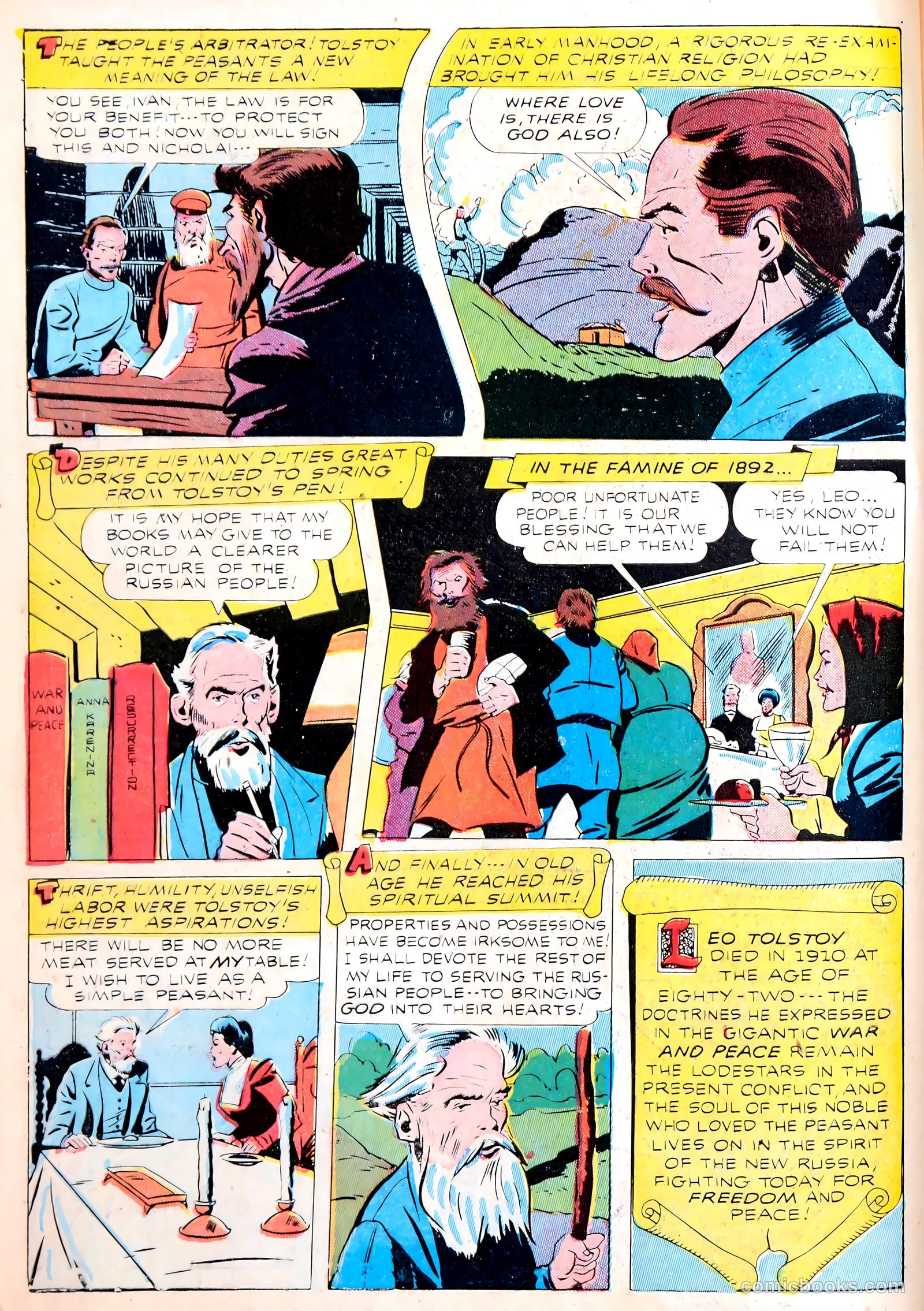 Real Life Comics #14 (1950) — page 18 of 60