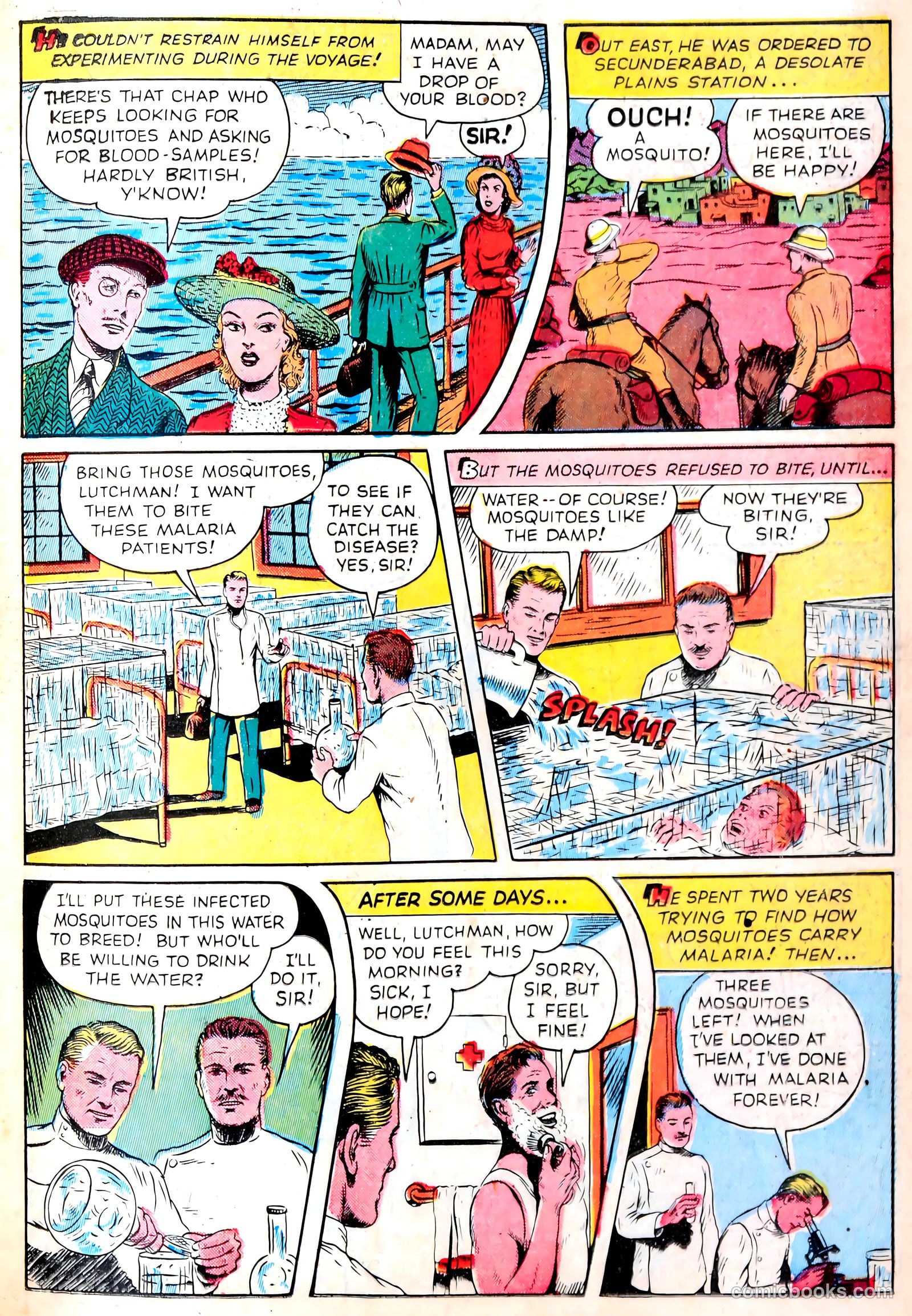 Real Life Comics #14 (1950) — page 35 of 60