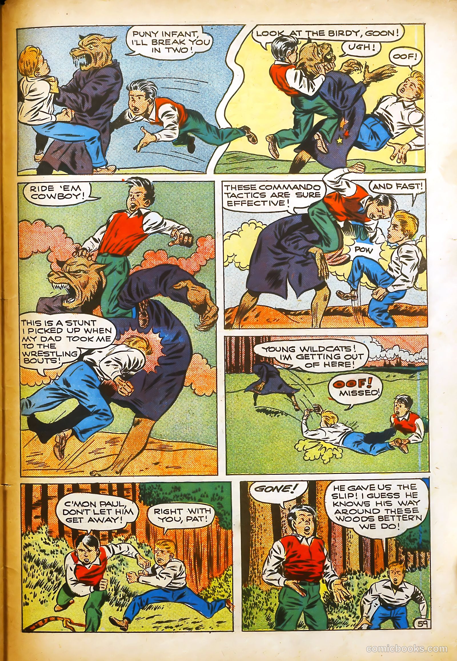 Super-Mystery Comics v3 #3 — page 60 of 67