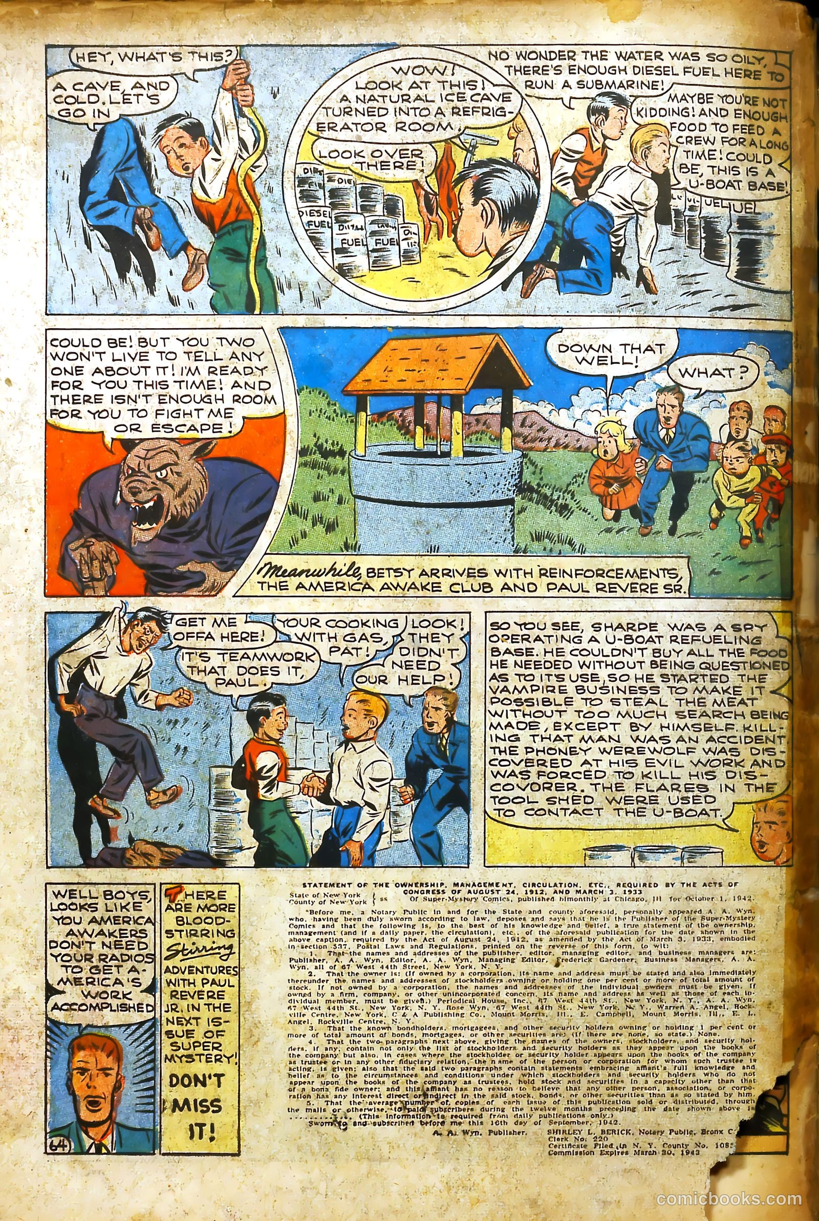 Super-Mystery Comics v3 #3 — page 65 of 67