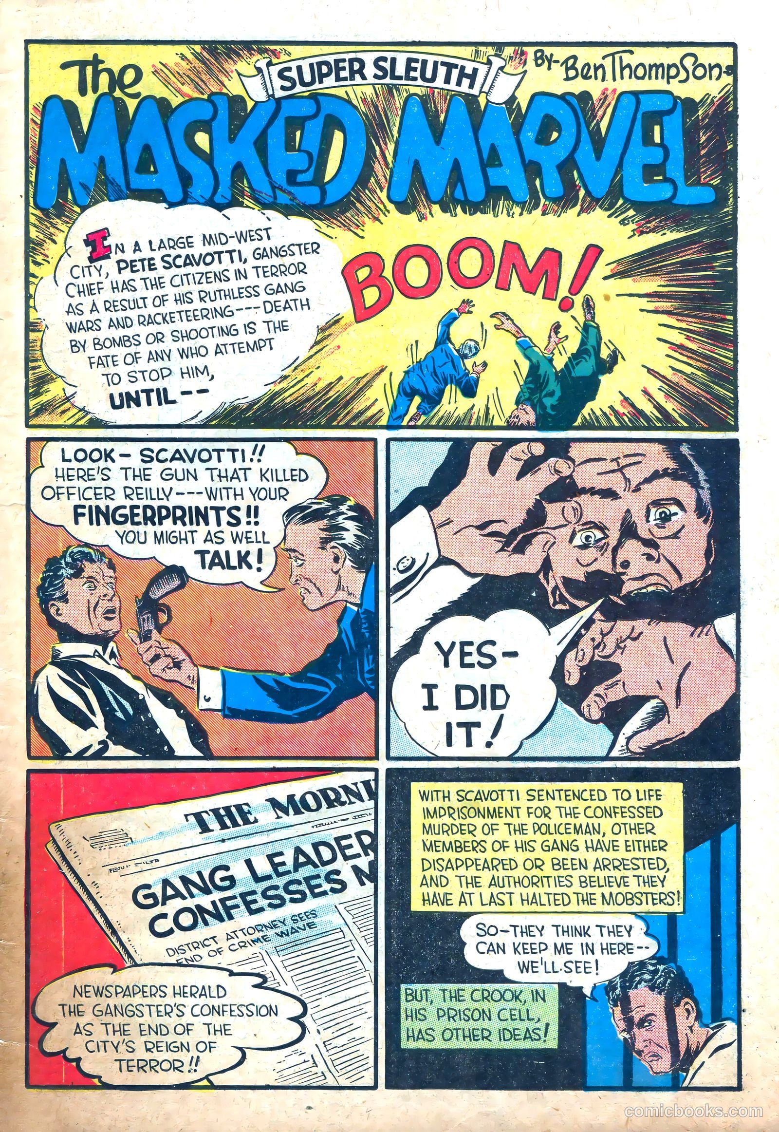 Keen Detective Funnies 14 v2 #10 — page 3 of 52