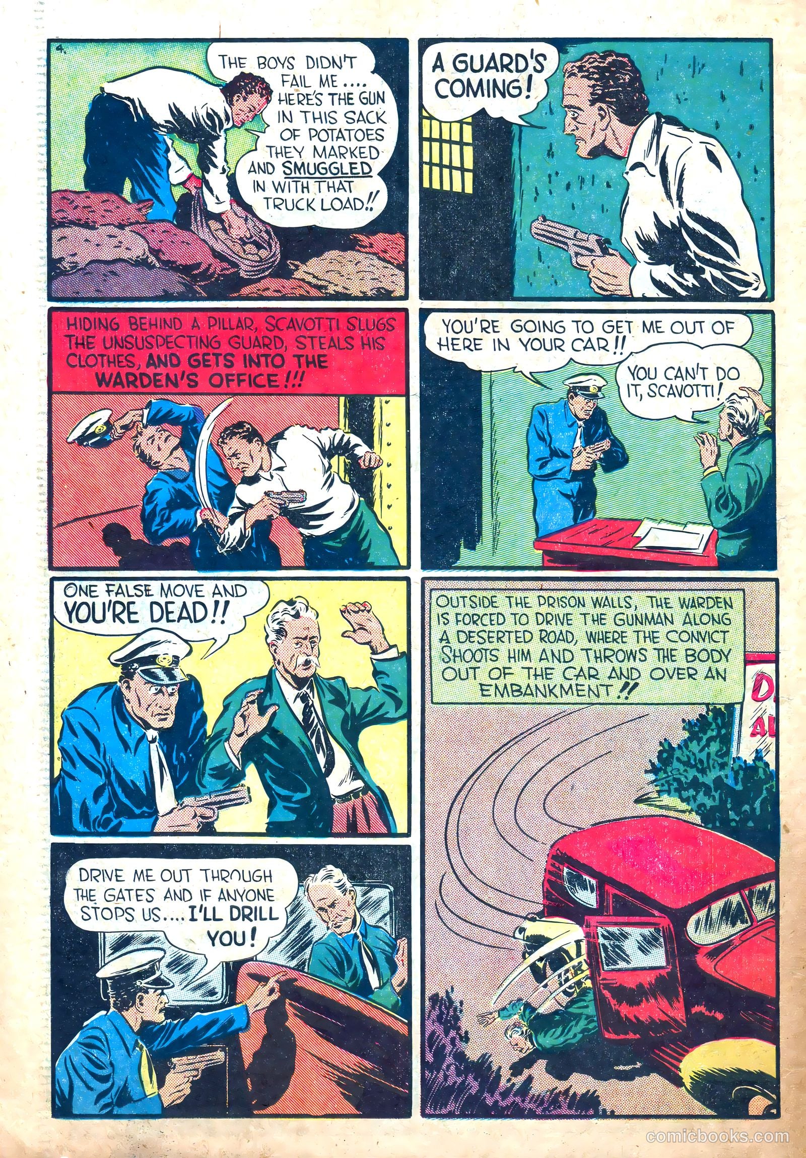 Keen Detective Funnies 14 v2 #10 — page 6 of 52