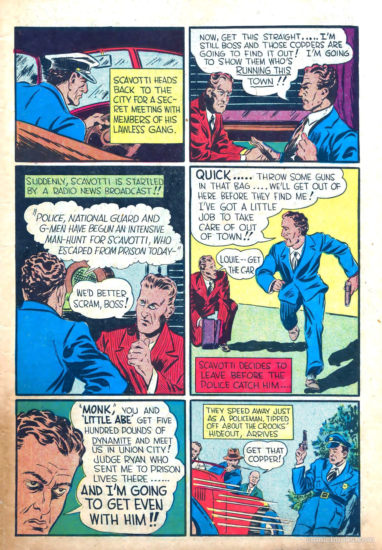 Keen Detective Funnies 14 v2 #10 — page 7 of 52