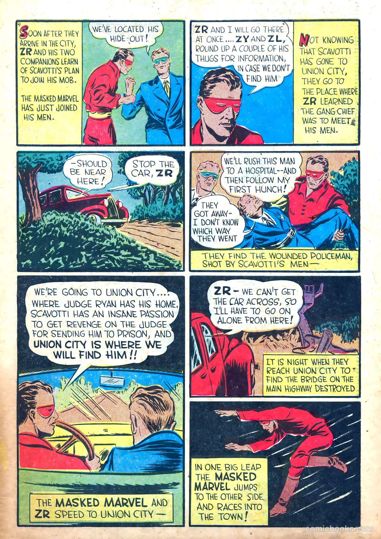 Keen Detective Funnies 14 v2 #10 — page 11 of 52
