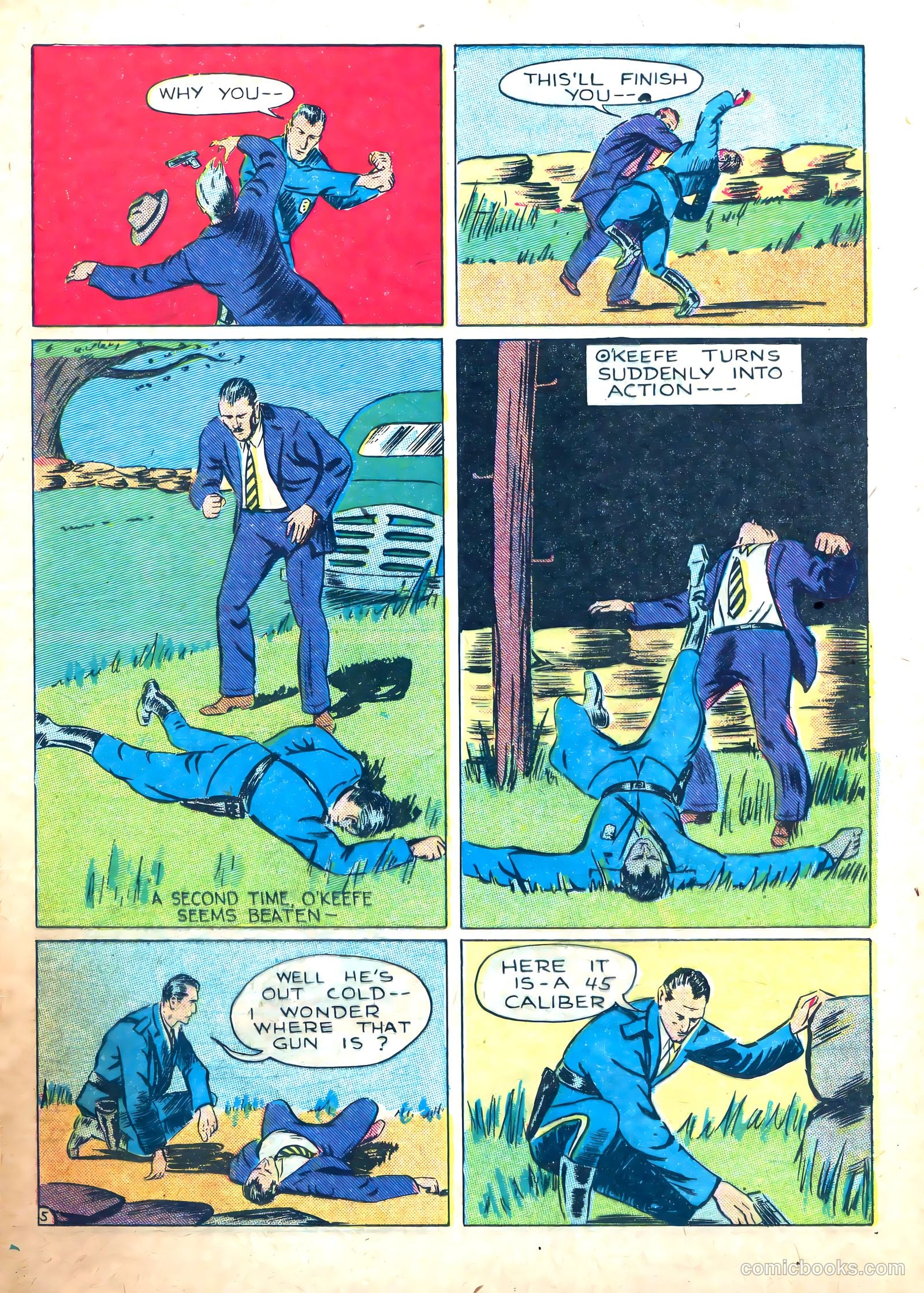 Keen Detective Funnies 14 v2 #10 — page 33 of 52