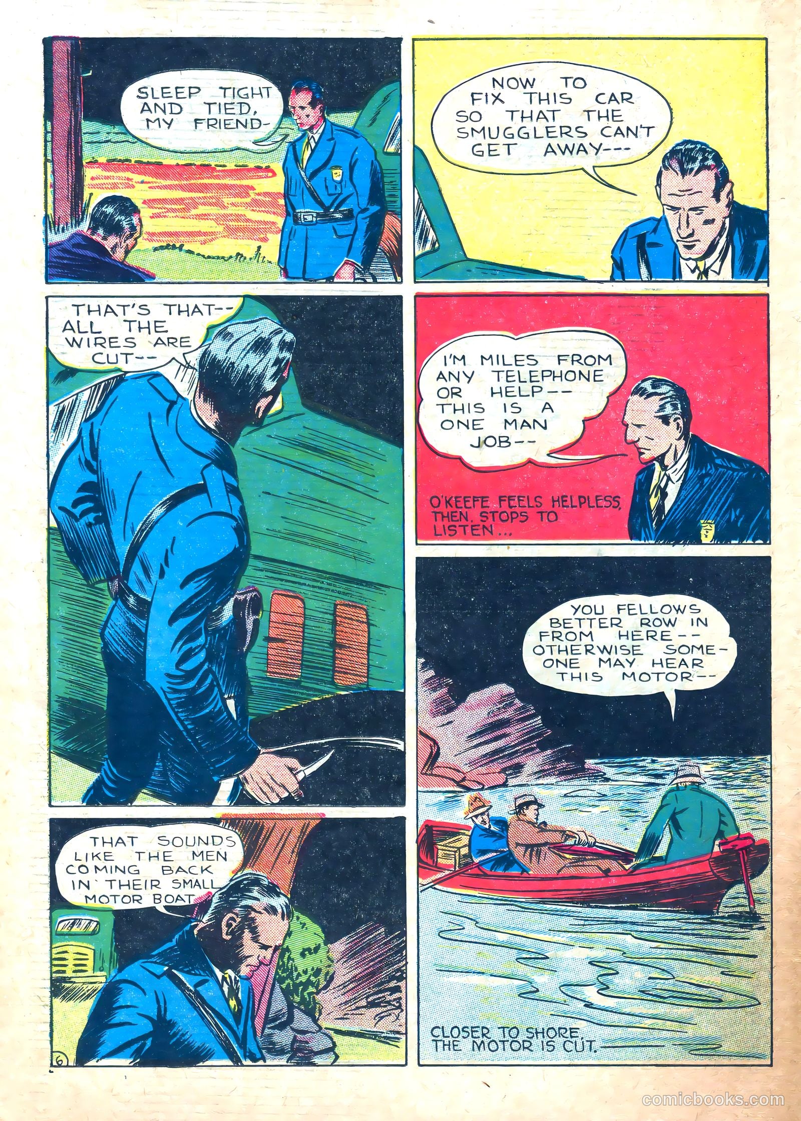 Keen Detective Funnies 14 v2 #10 — page 34 of 52