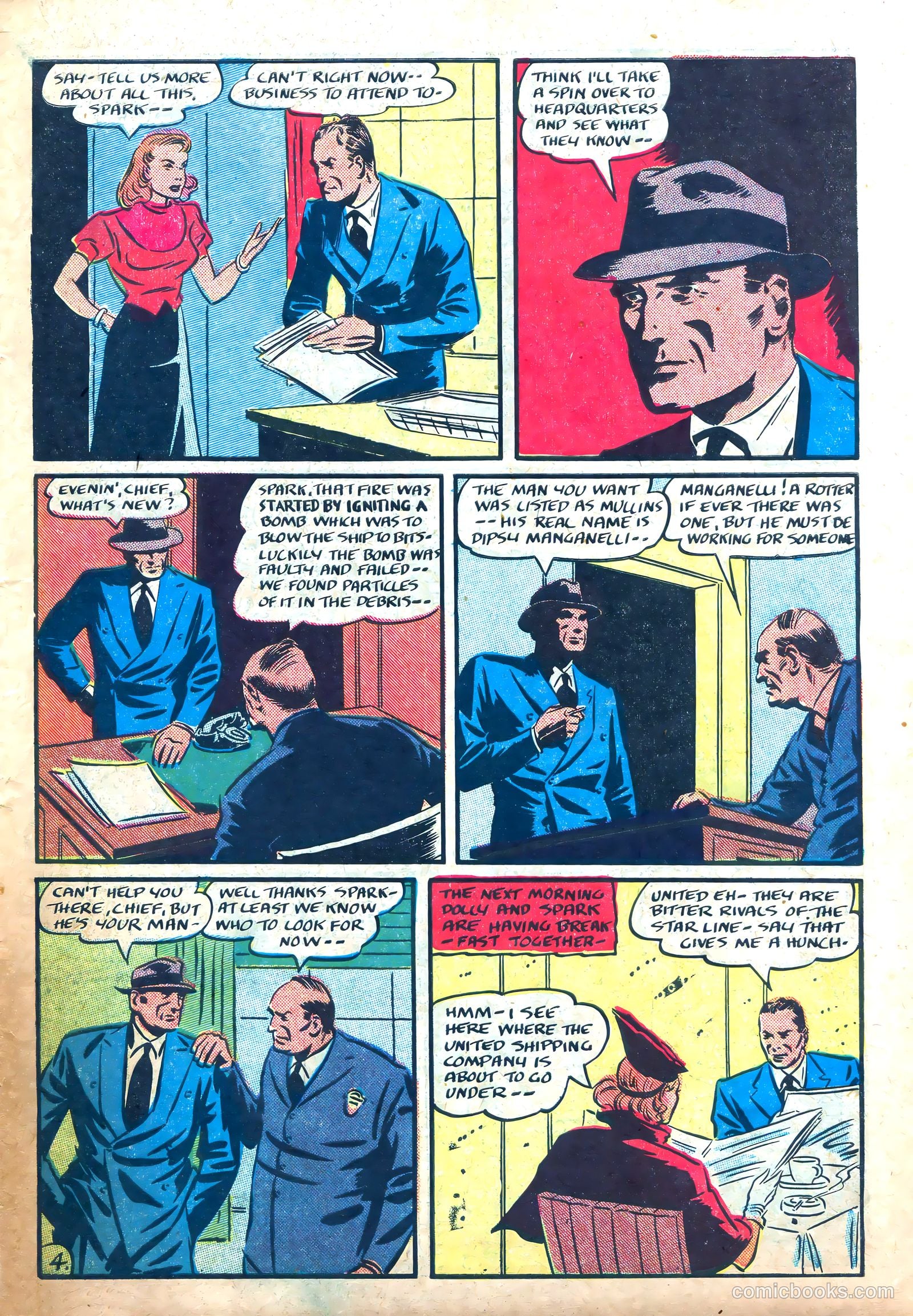 Keen Detective Funnies 14 v2 #10 — page 39 of 52