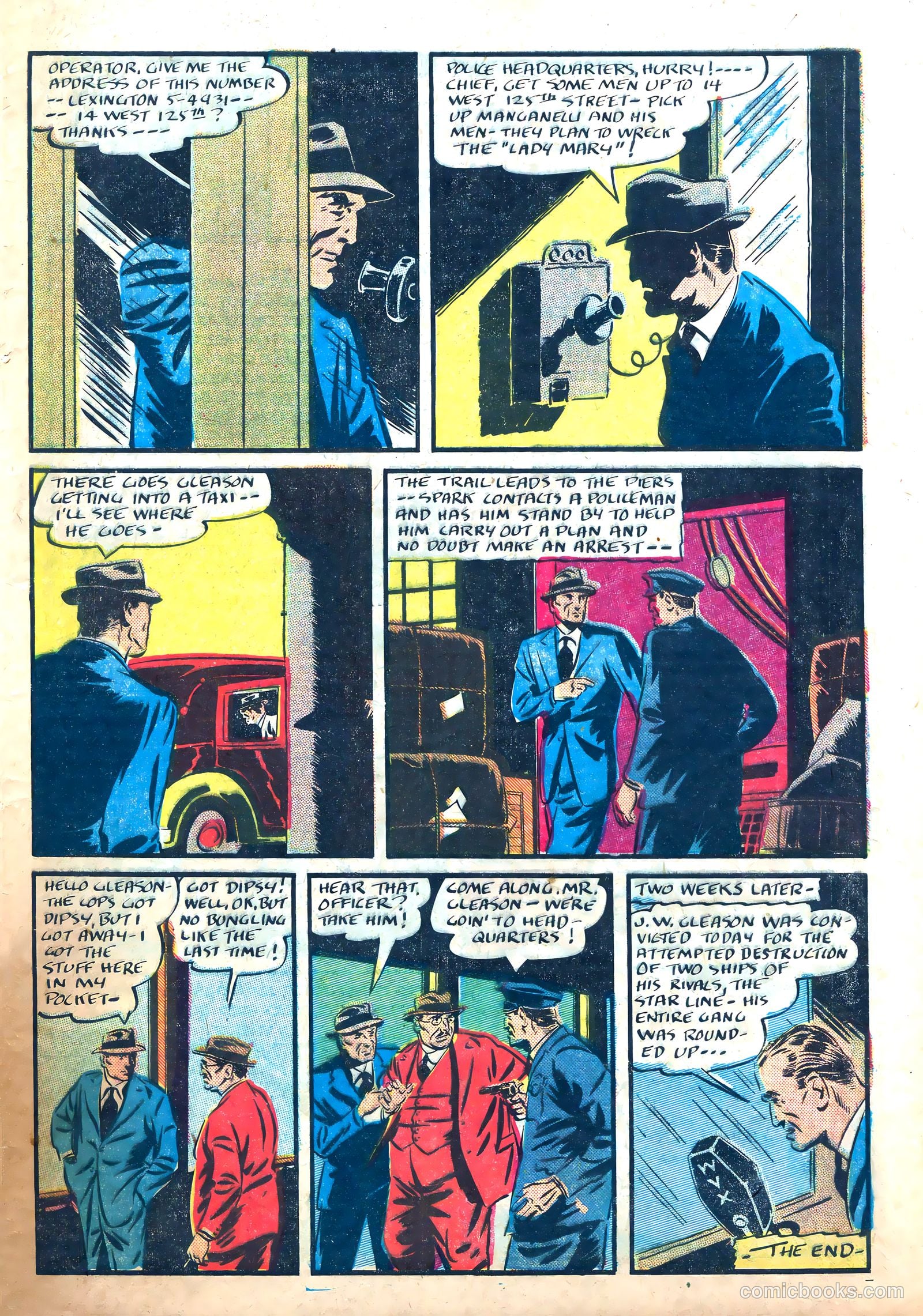 Keen Detective Funnies 14 v2 #10 — page 41 of 52