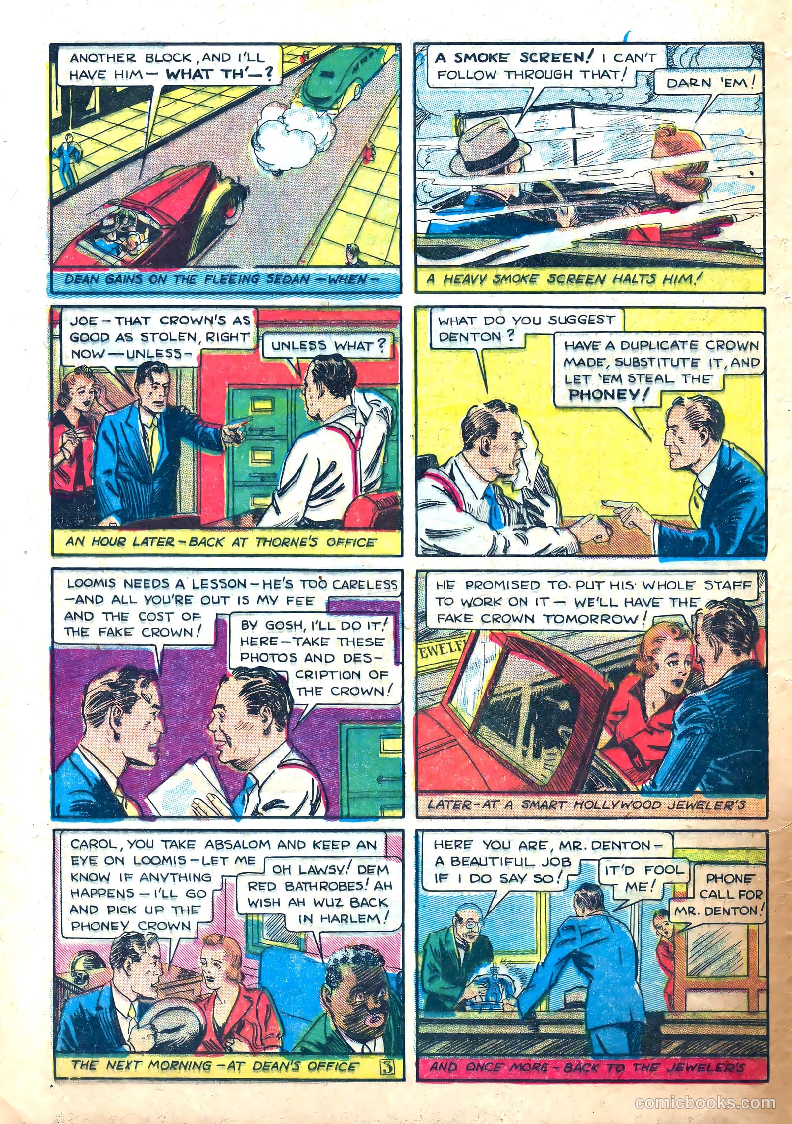 Keen Detective Funnies 14 v2 #10 — page 44 of 52