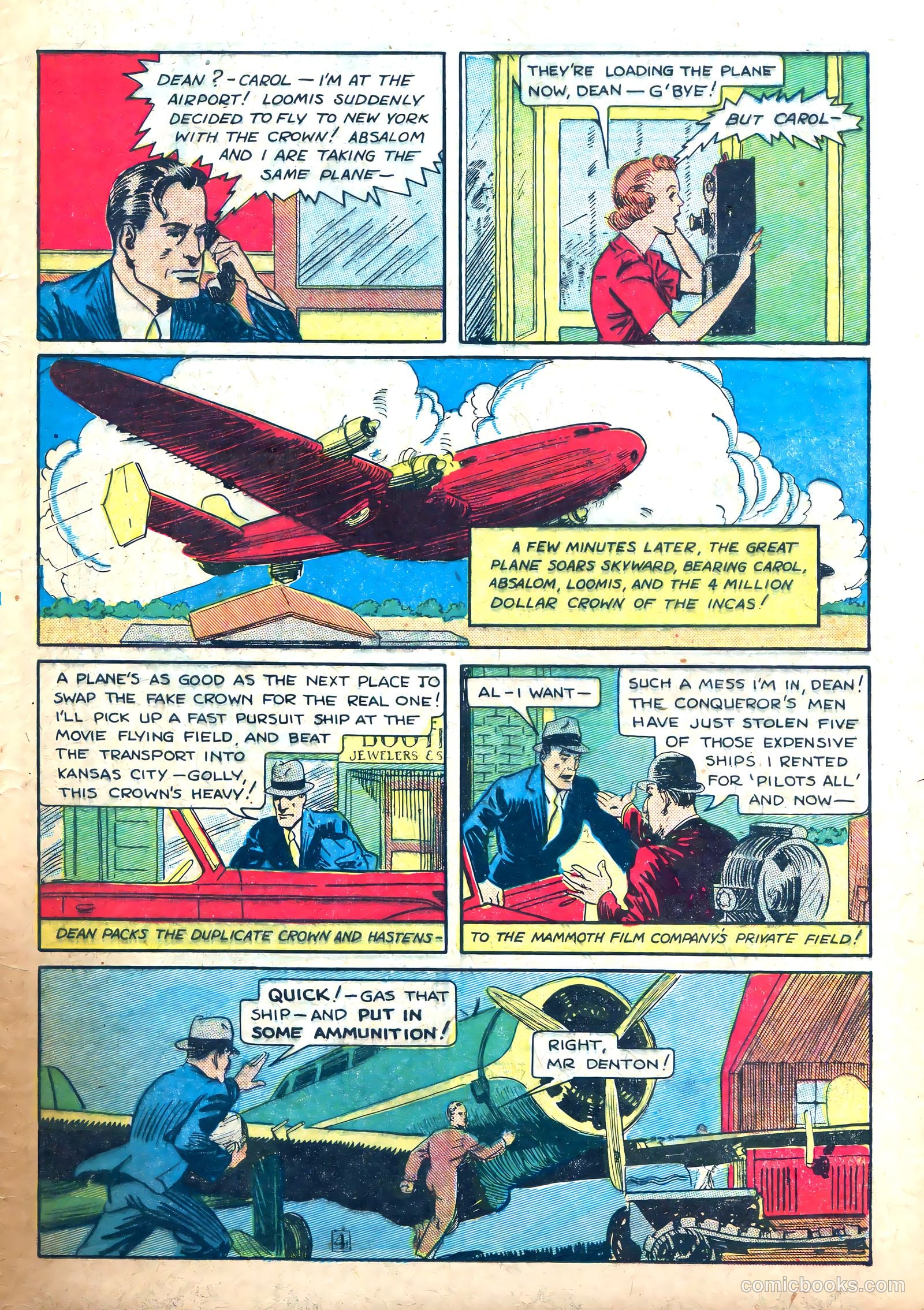 Keen Detective Funnies 14 v2 #10 — page 45 of 52