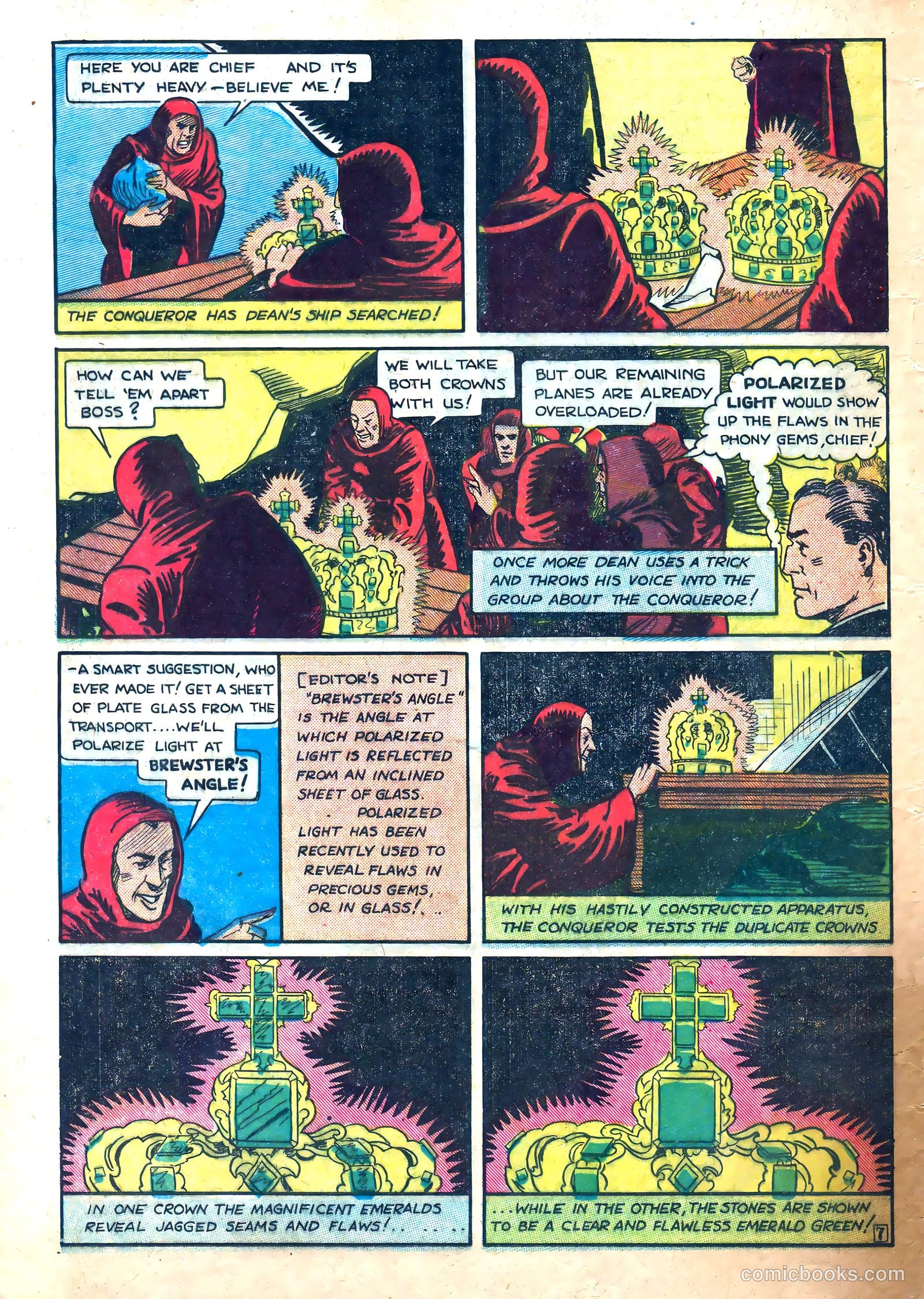 Keen Detective Funnies 14 v2 #10 — page 48 of 52