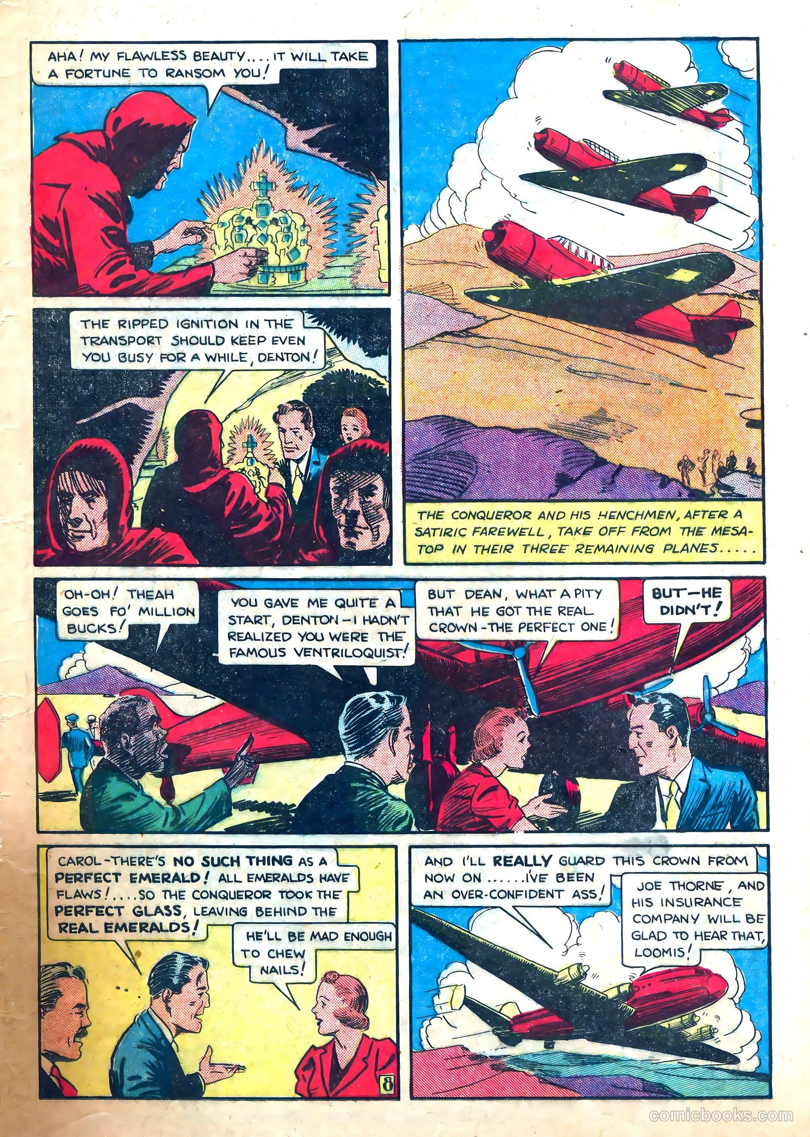 Keen Detective Funnies 14 v2 #10 — page 49 of 52