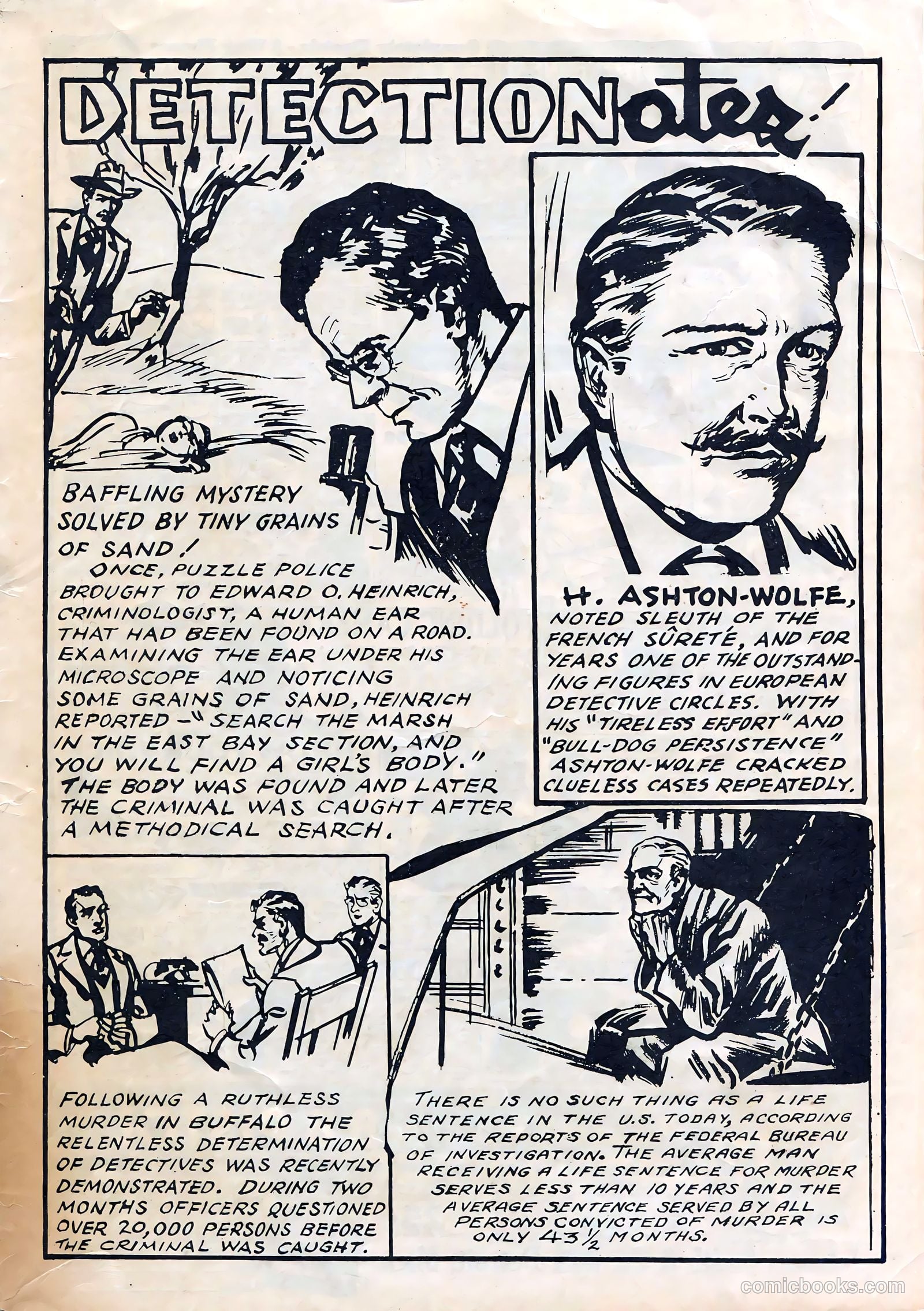 Keen Detective Funnies 14 v2 #10 — page 51 of 52