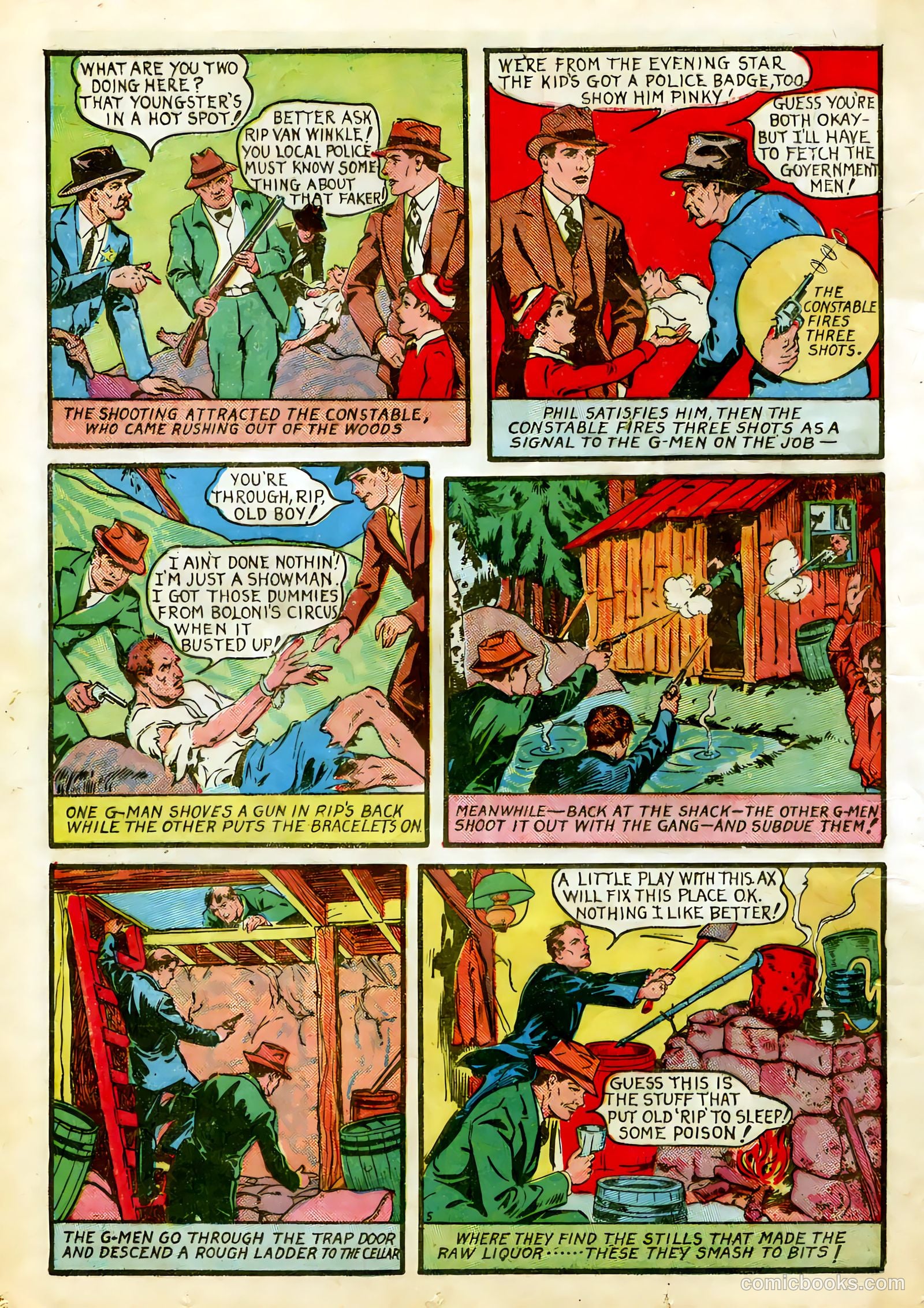 Target Comics v1 #3 — page 33 of 62
