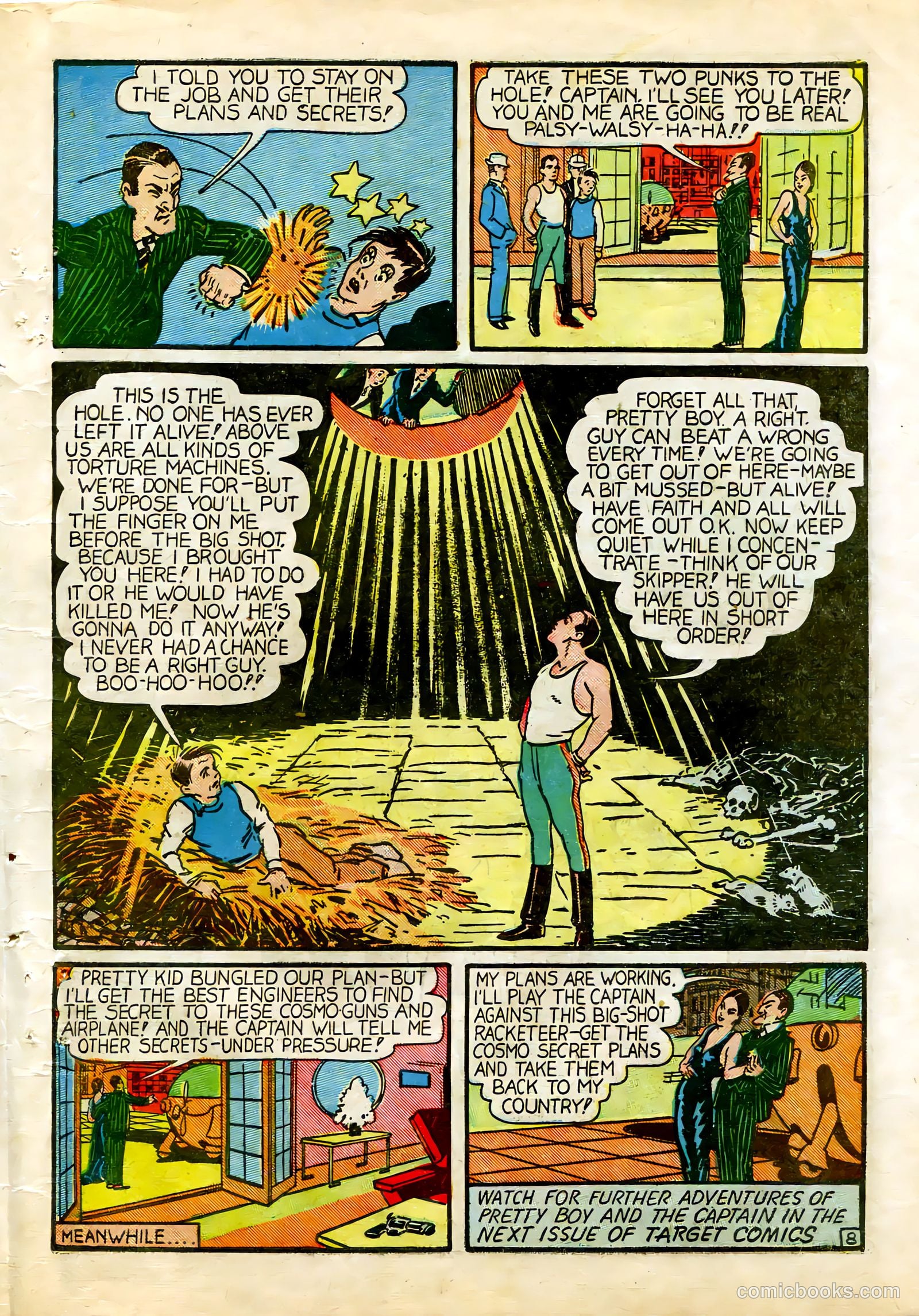 Target Comics v1 #3 — page 54 of 62