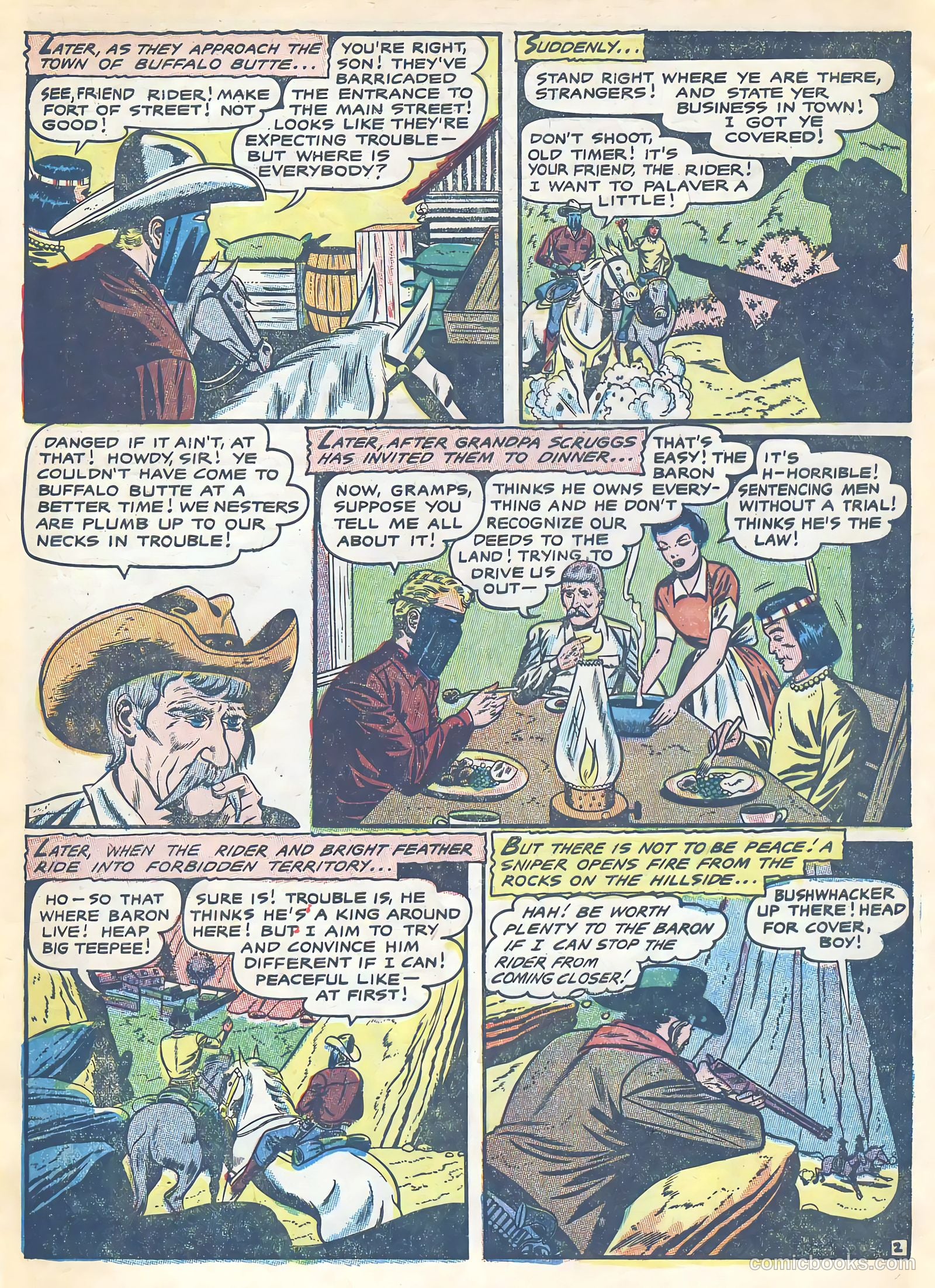 Gunsmoke Trail #2 (1957) — page 4 of 36