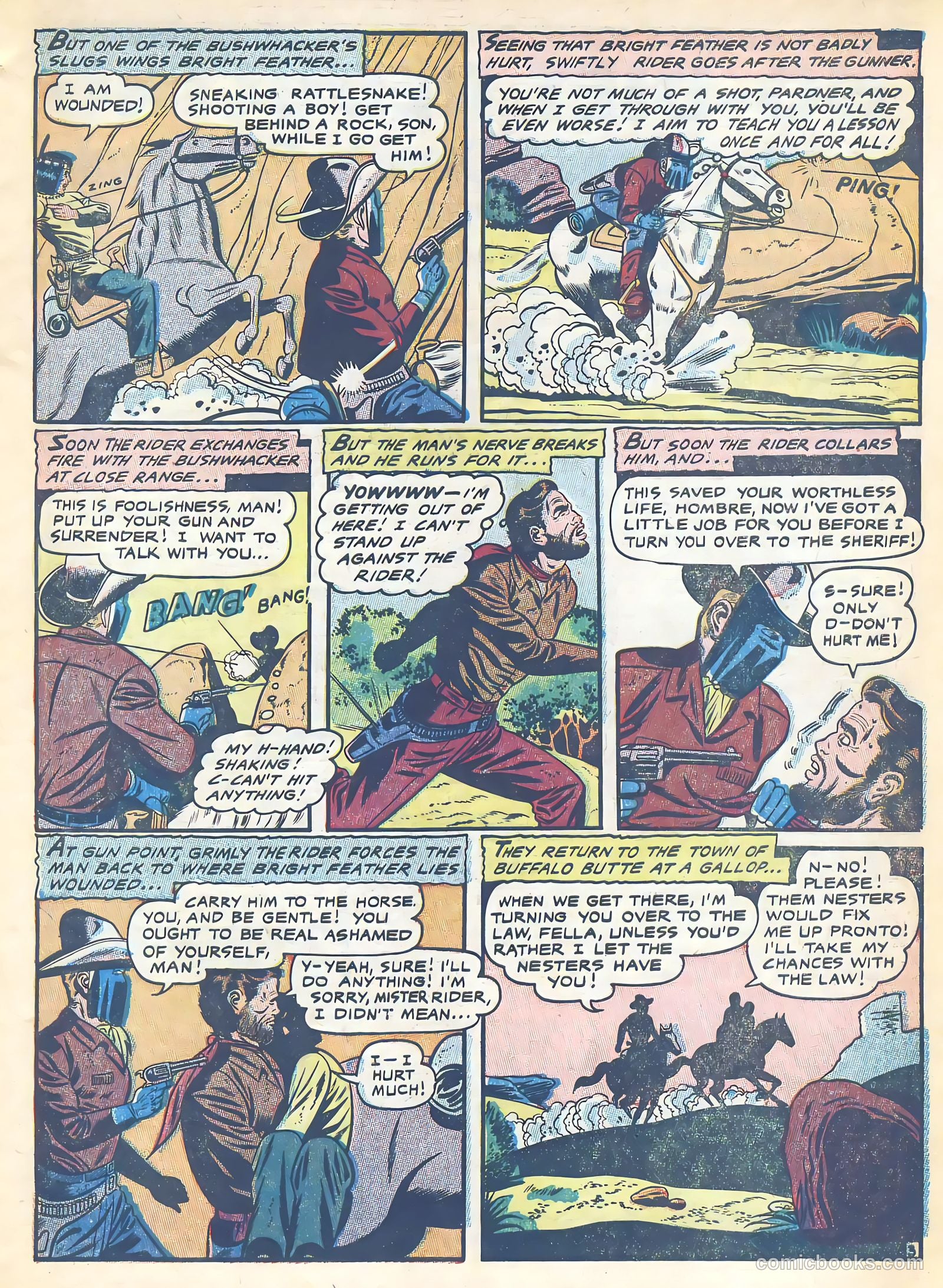 Gunsmoke Trail #2 (1957) — page 5 of 36