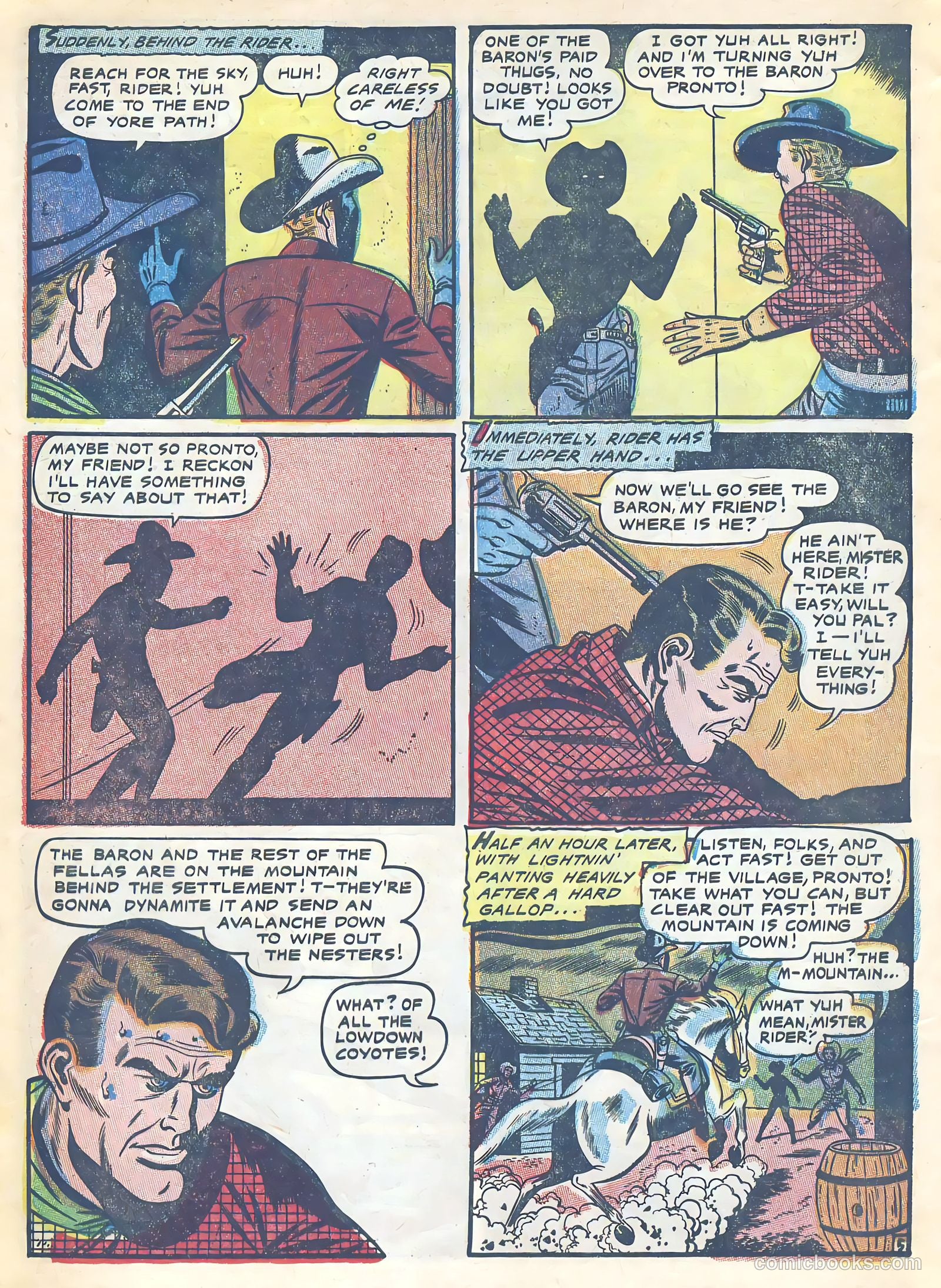 Gunsmoke Trail #2 (1957) — page 8 of 36