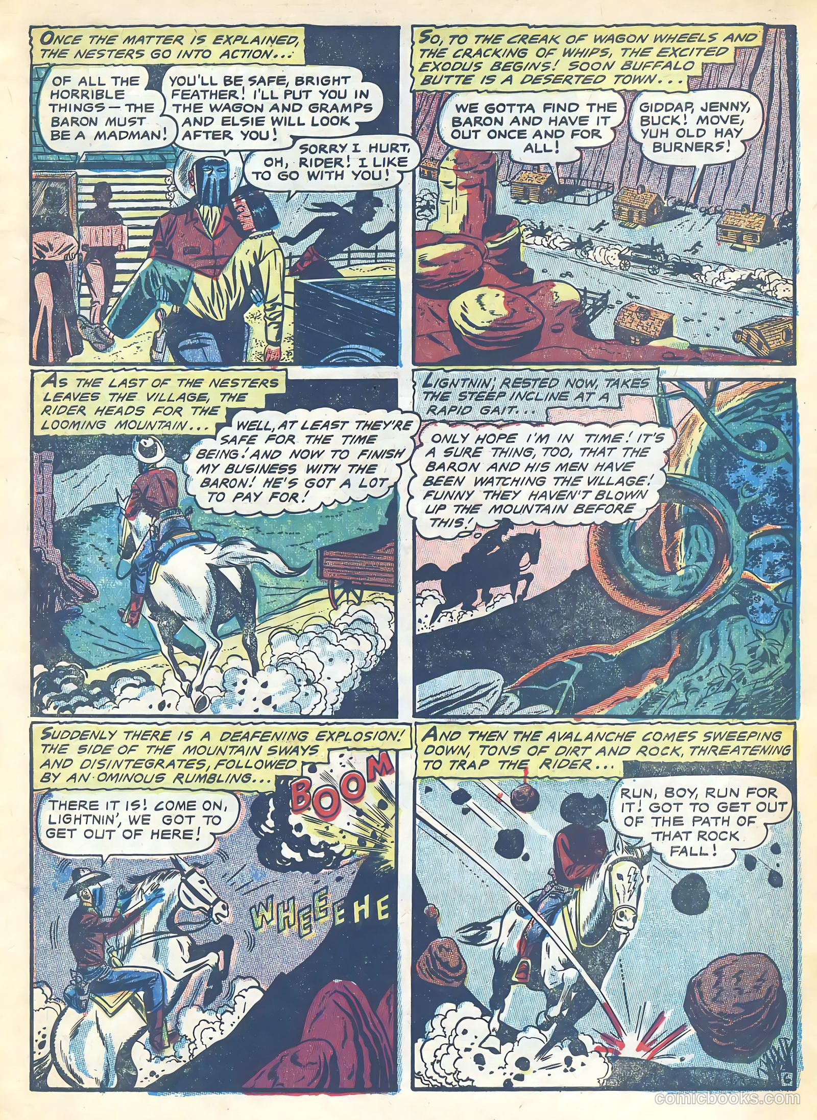 Gunsmoke Trail #2 (1957) — page 9 of 36