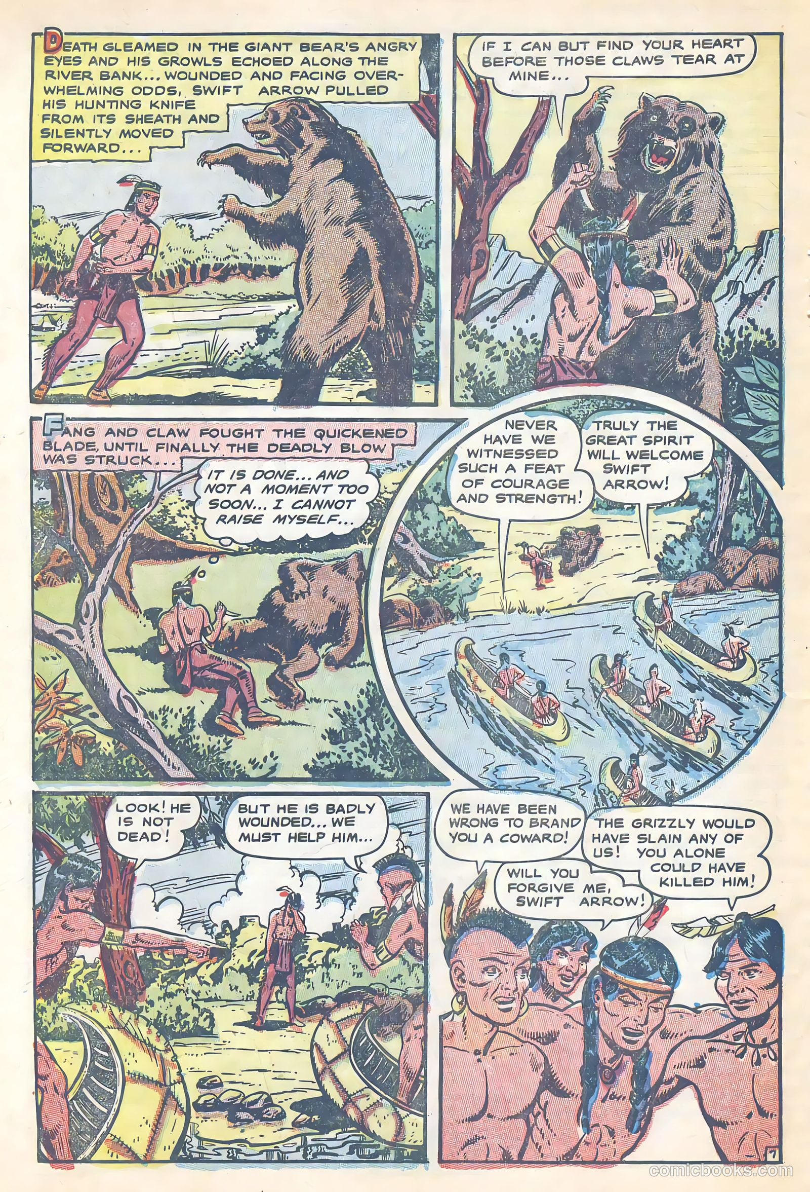 Gunsmoke Trail #2 (1957) — page 28 of 36