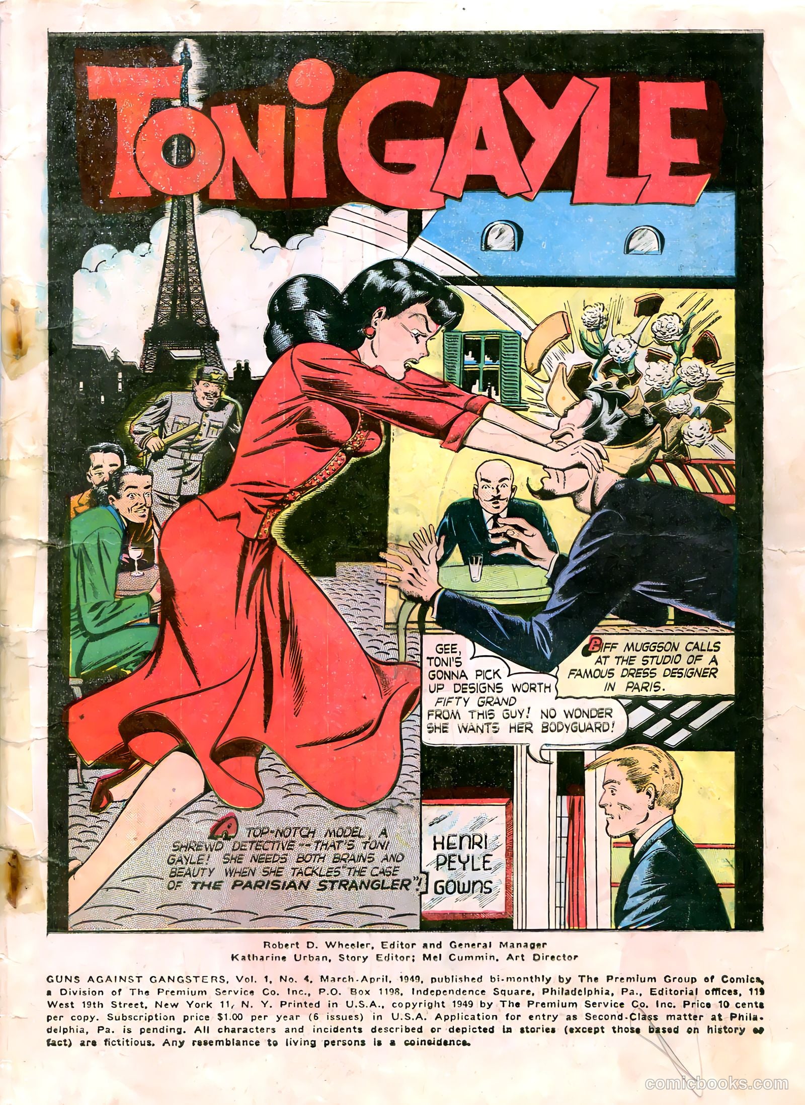 Guns Against Gangsters #4 (1948) — page 3 of 36