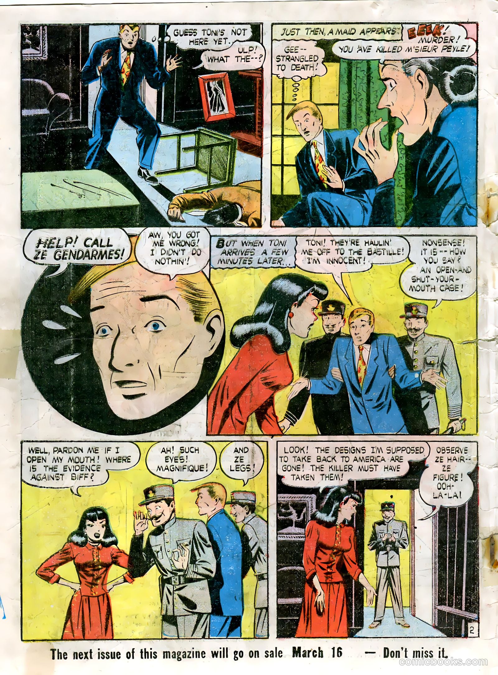Guns Against Gangsters #4 (1948) — page 4 of 36