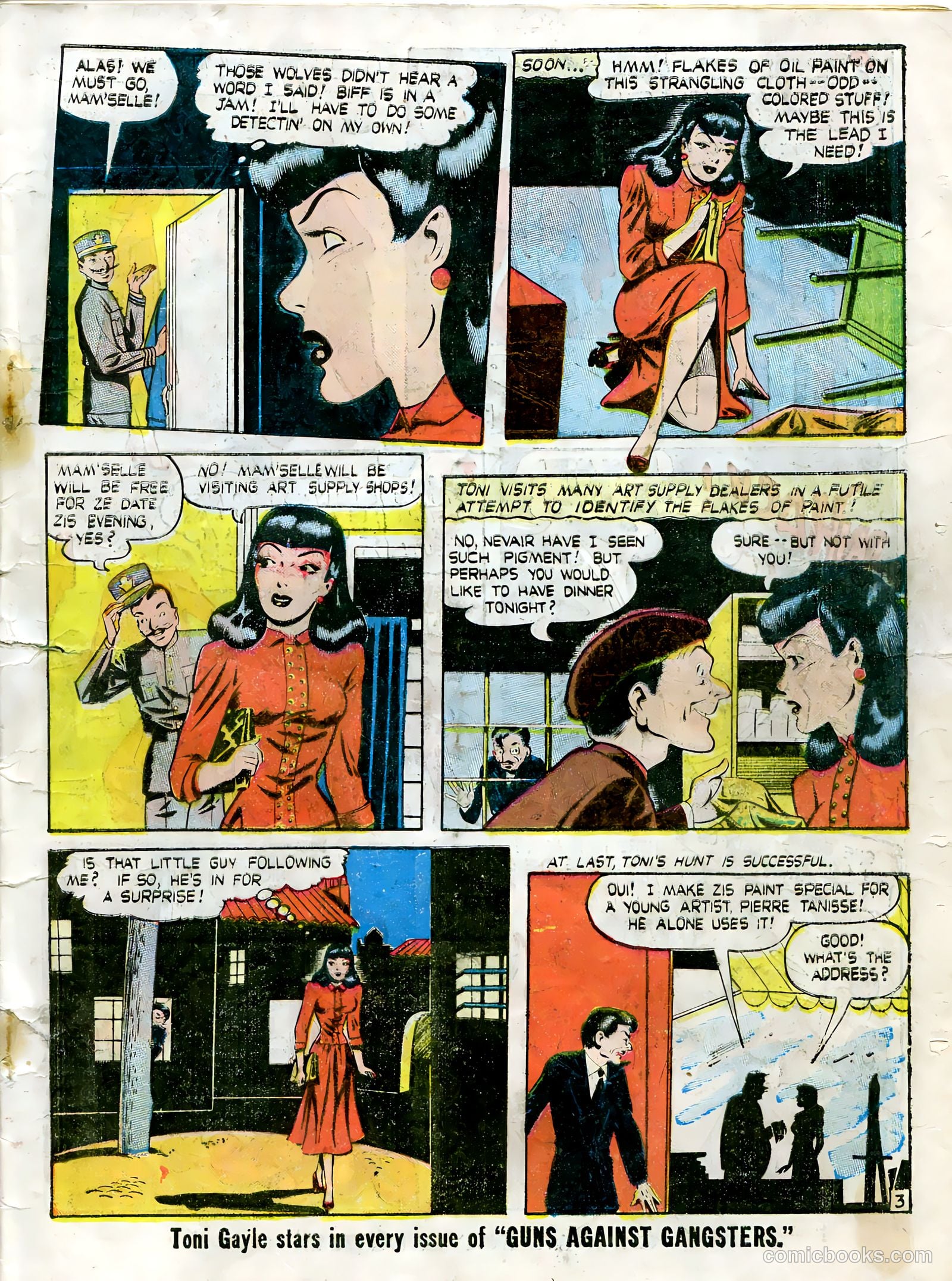 Guns Against Gangsters #4 (1948) — page 5 of 36