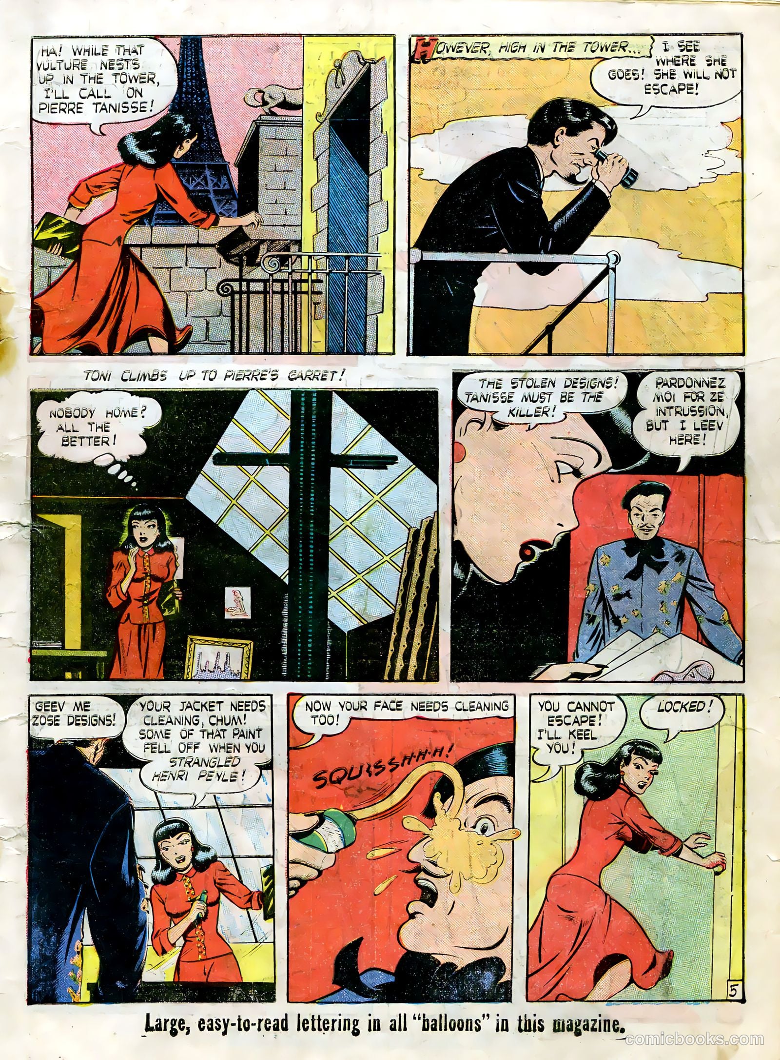 Guns Against Gangsters #4 (1948) — page 7 of 36