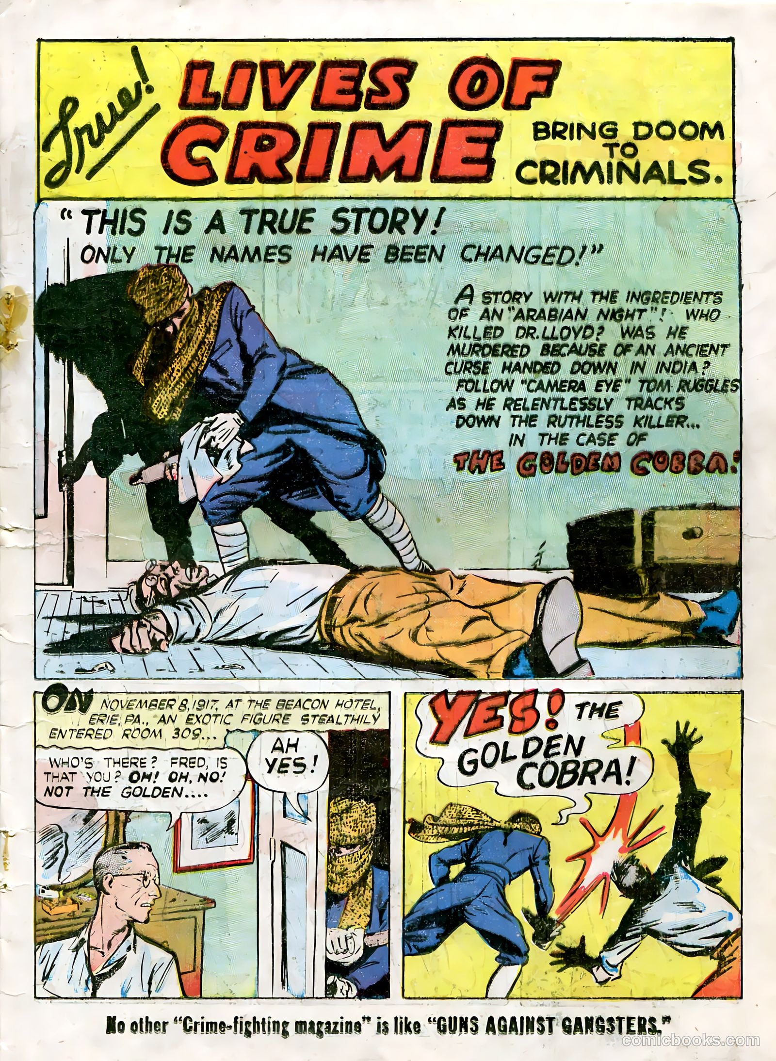 Guns Against Gangsters #4 (1948) — page 13 of 36