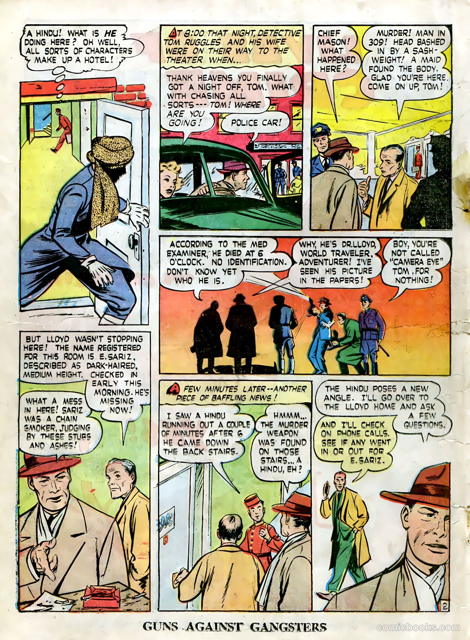 Guns Against Gangsters #4 (1948) — page 14 of 36