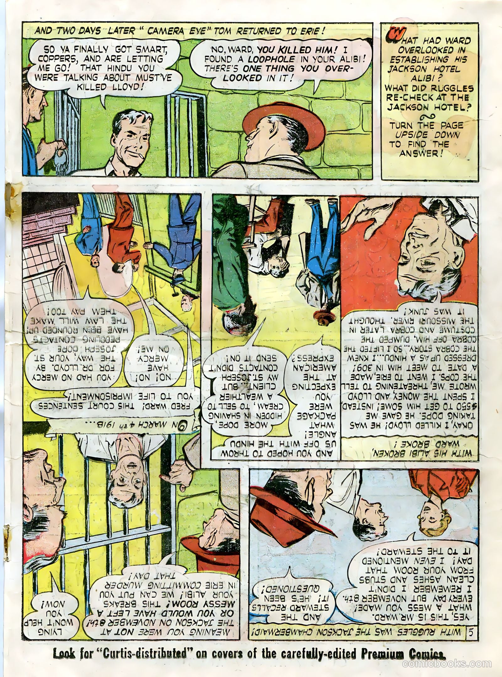 Guns Against Gangsters #4 (1948) — page 17 of 36