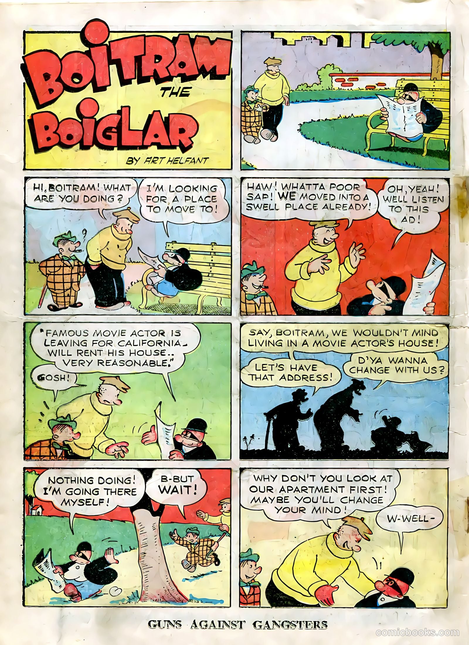 Guns Against Gangsters #4 (1948) — page 18 of 36
