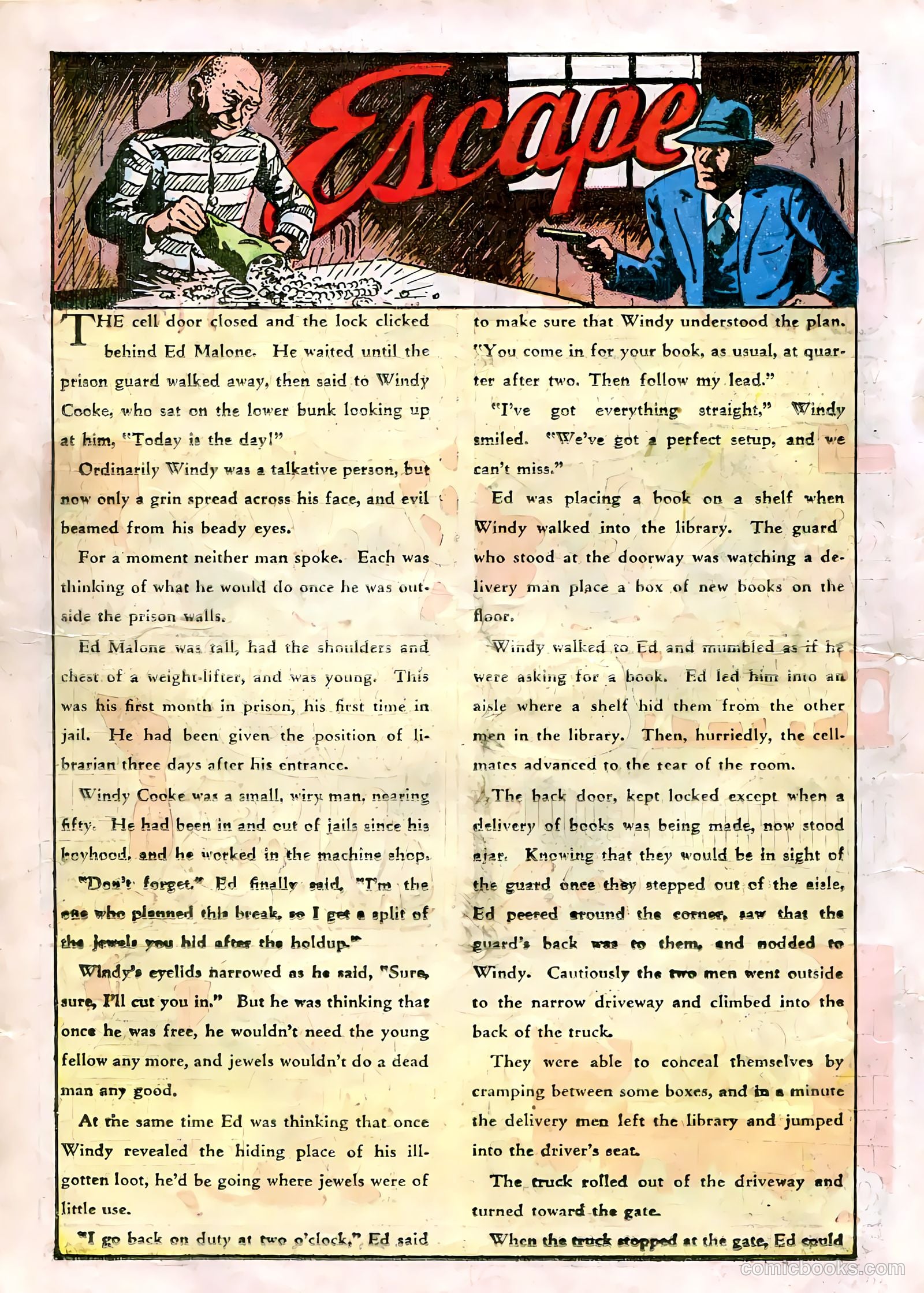 Guns Against Gangsters #4 (1948) — page 20 of 36