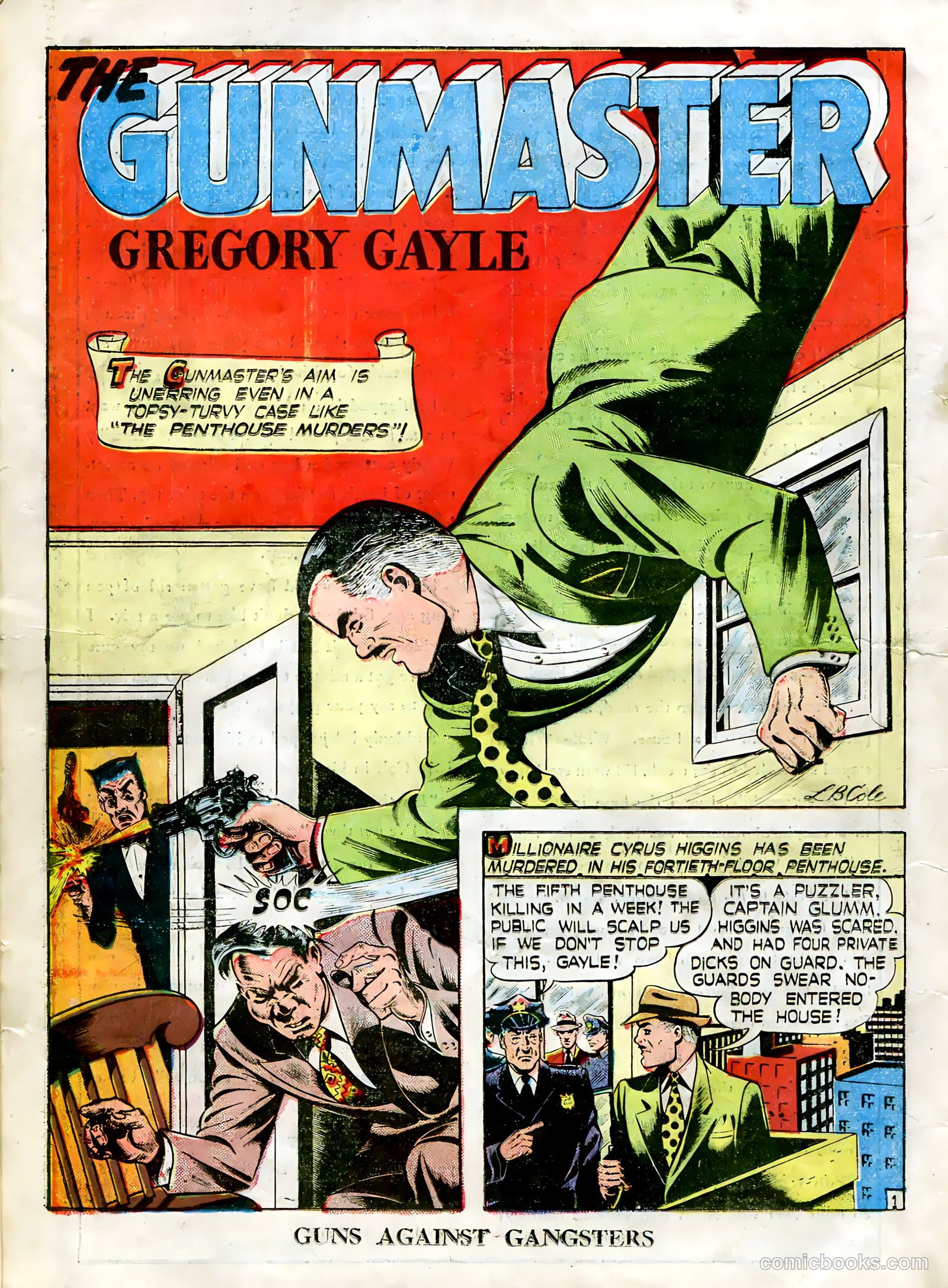 Guns Against Gangsters #4 (1948) — page 22 of 36