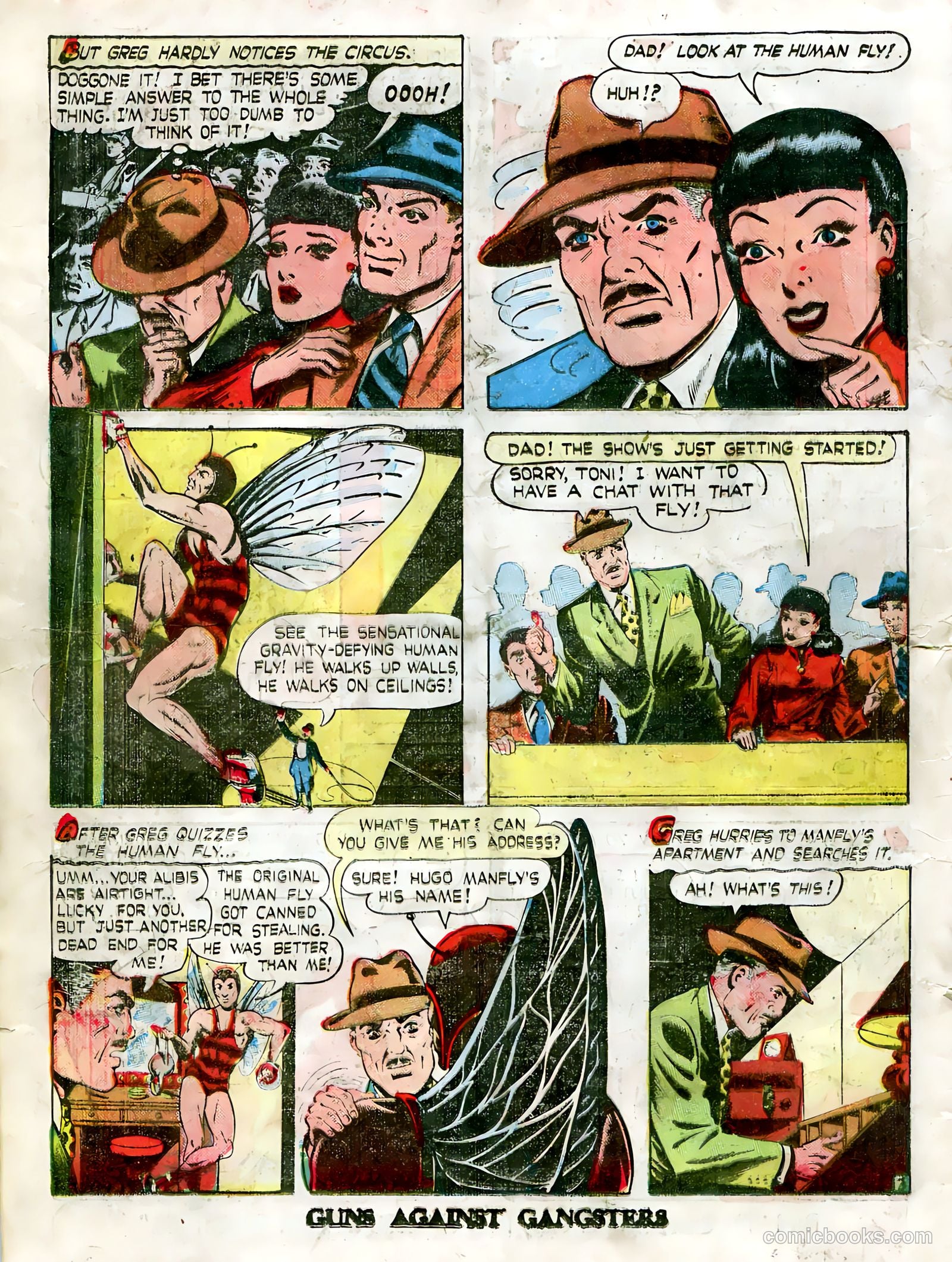 Guns Against Gangsters #4 (1948) — page 24 of 36