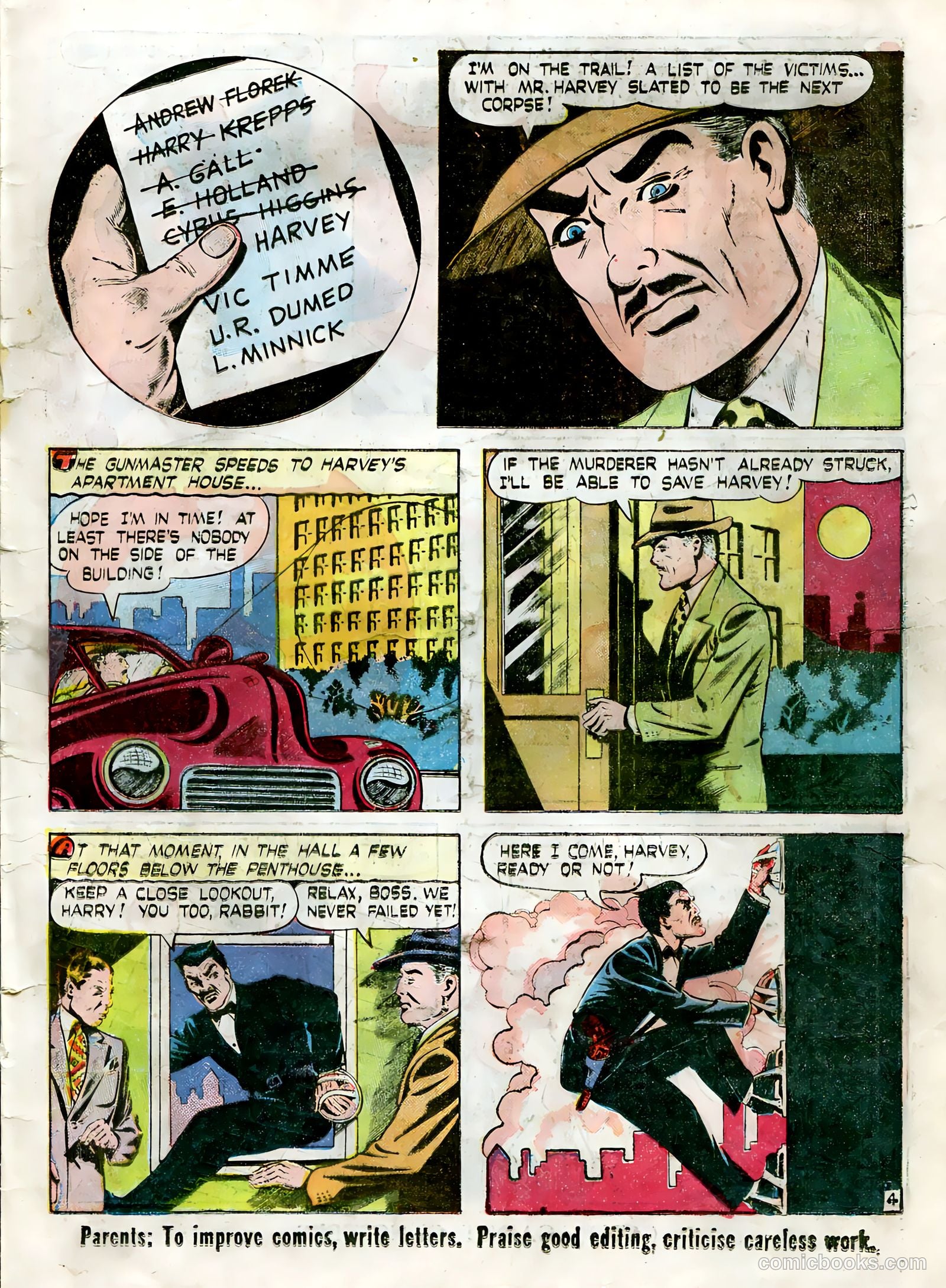 Guns Against Gangsters #4 (1948) — page 25 of 36