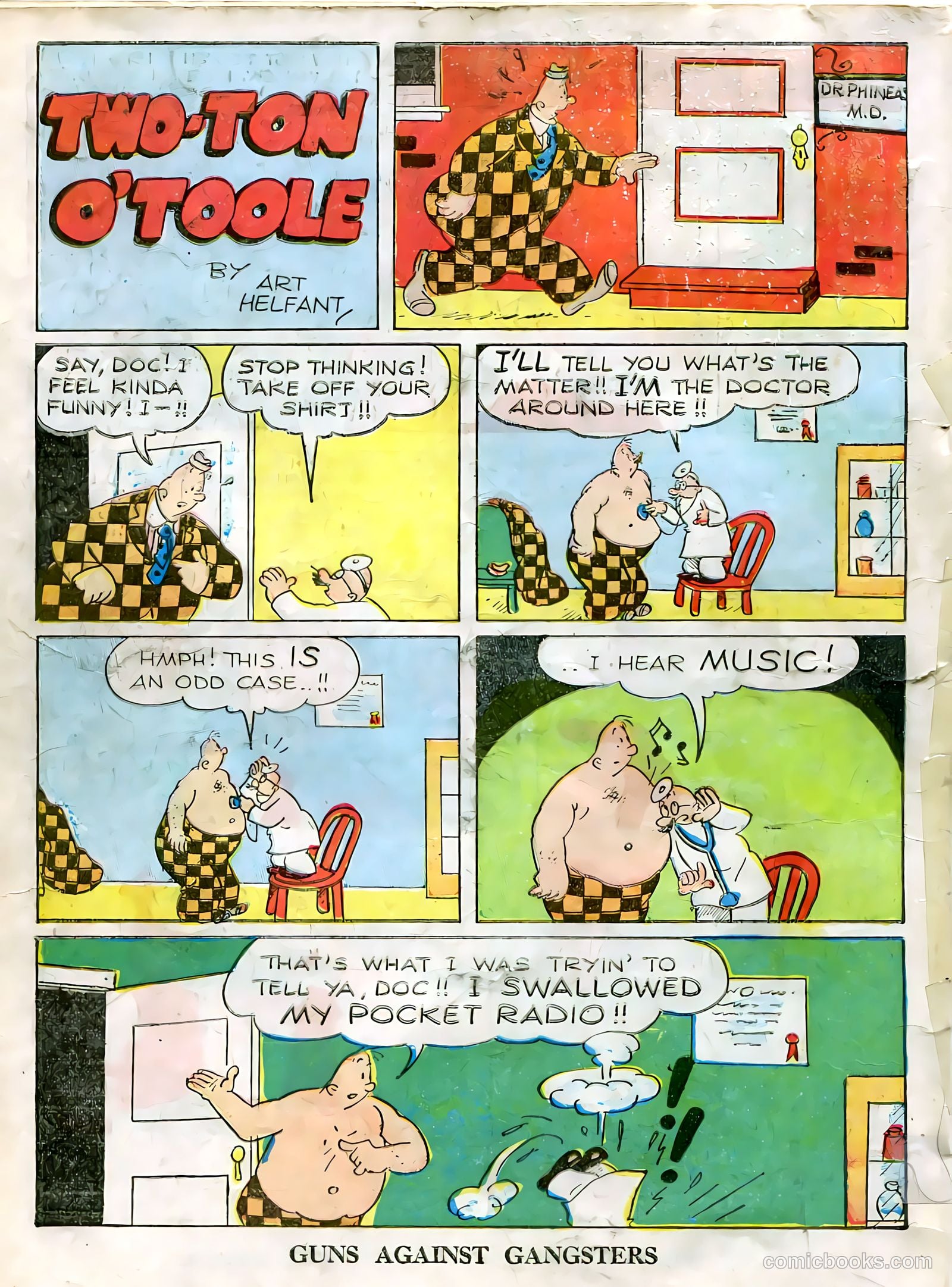 Guns Against Gangsters #4 (1948) — page 34 of 36
