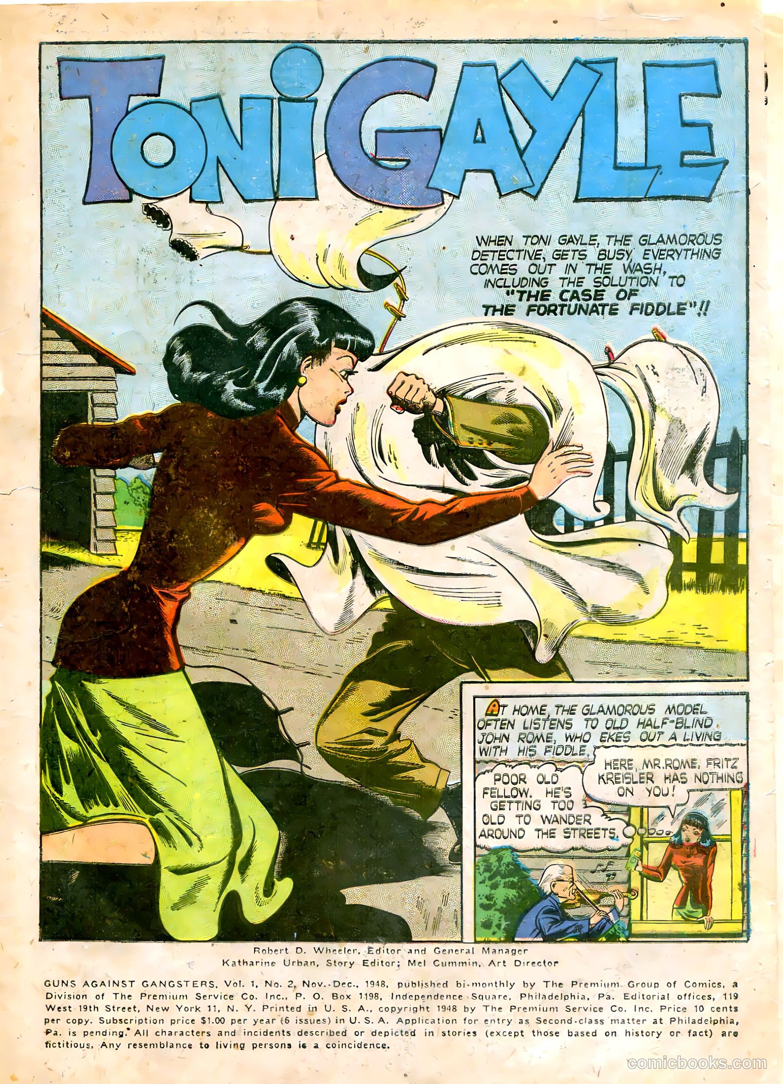 Guns Against Gangsters #2 (1948) — page 3 of 36