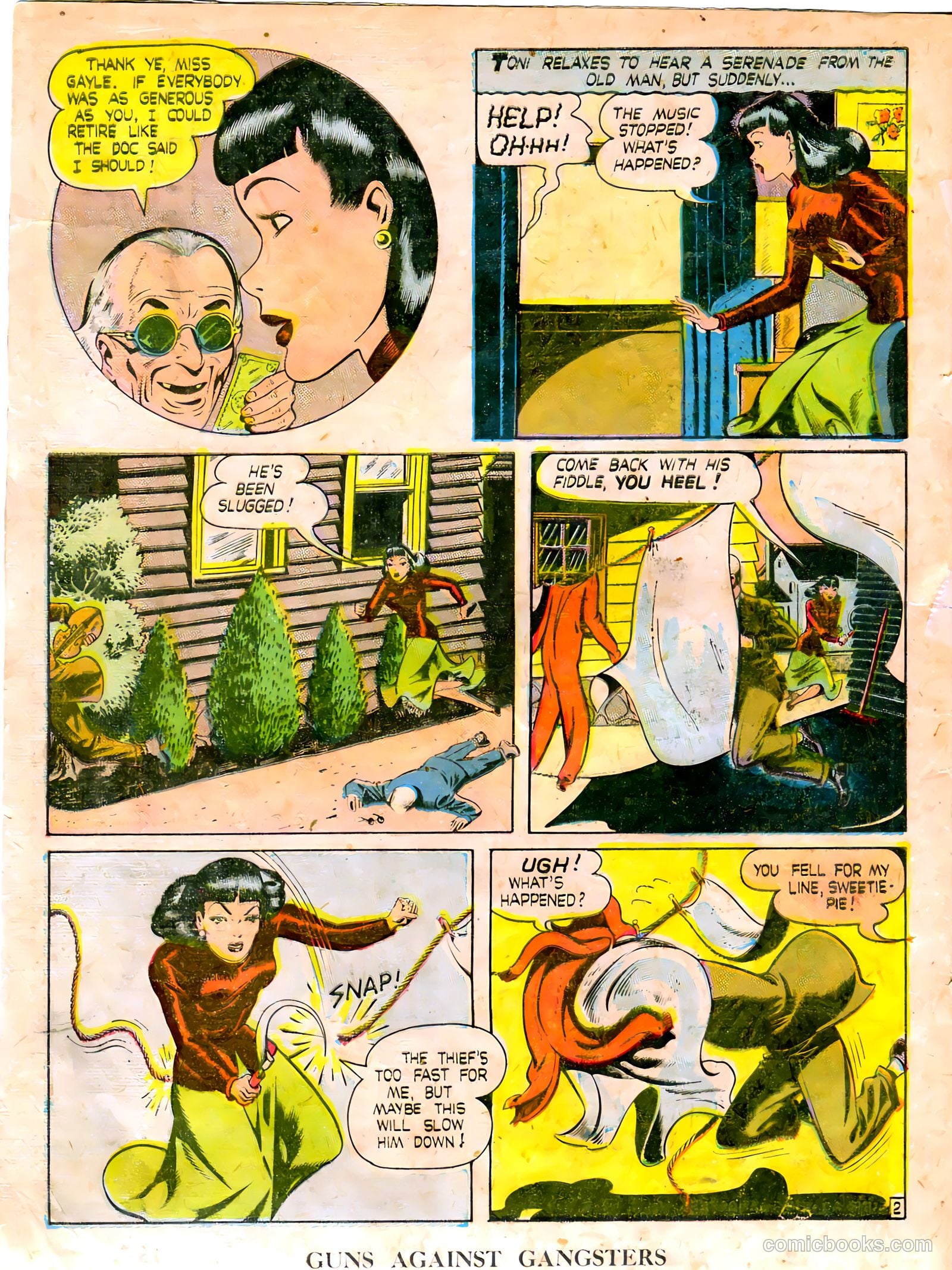 Guns Against Gangsters #2 (1948) — page 4 of 36