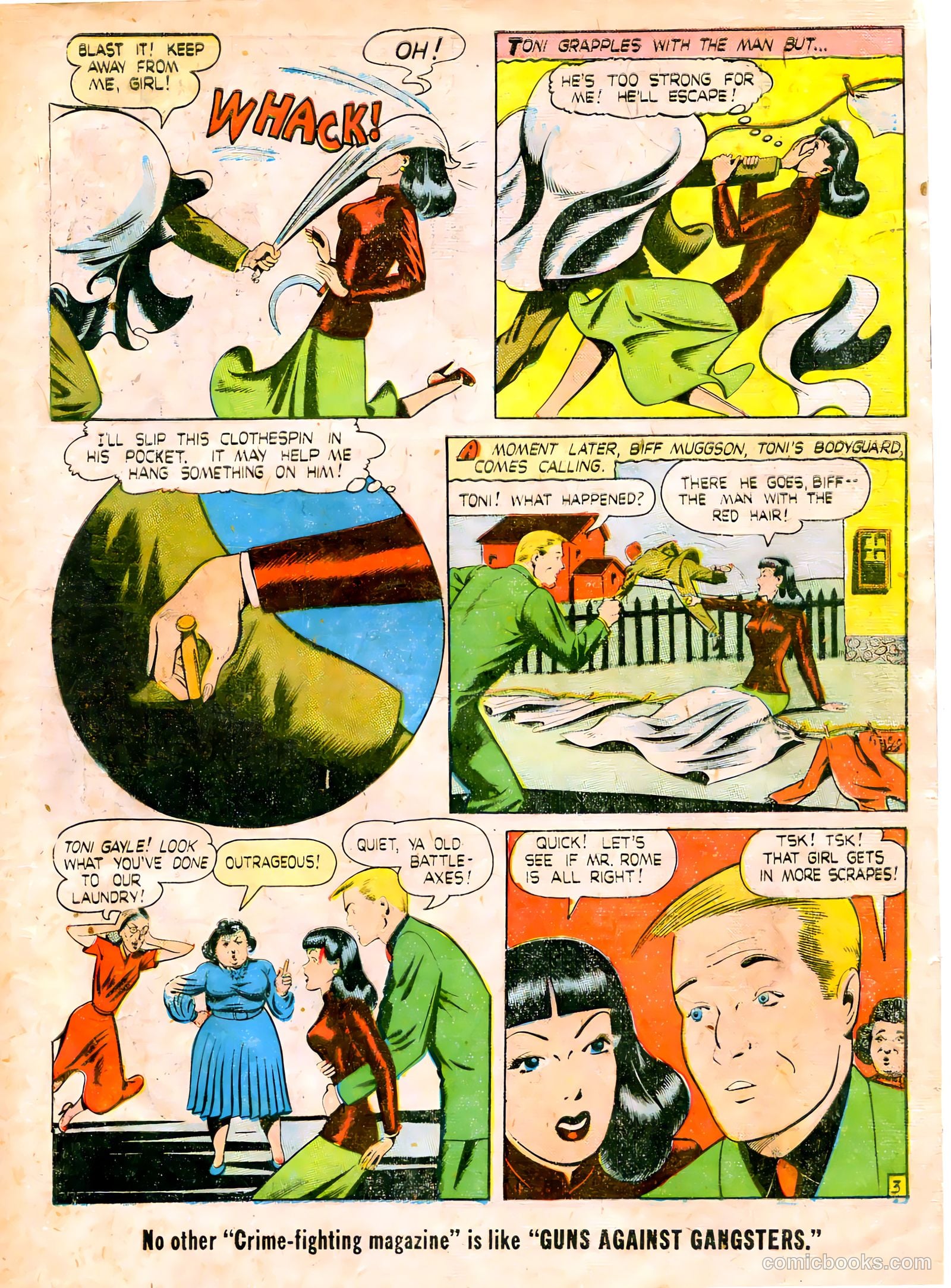 Guns Against Gangsters #2 (1948) — page 5 of 36