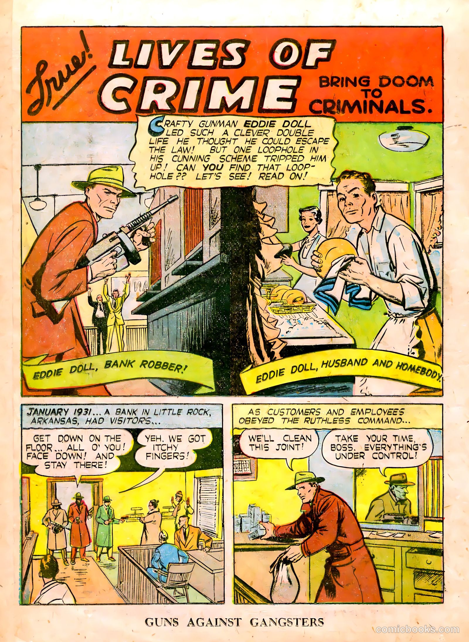 Guns Against Gangsters #2 (1948) — page 12 of 36