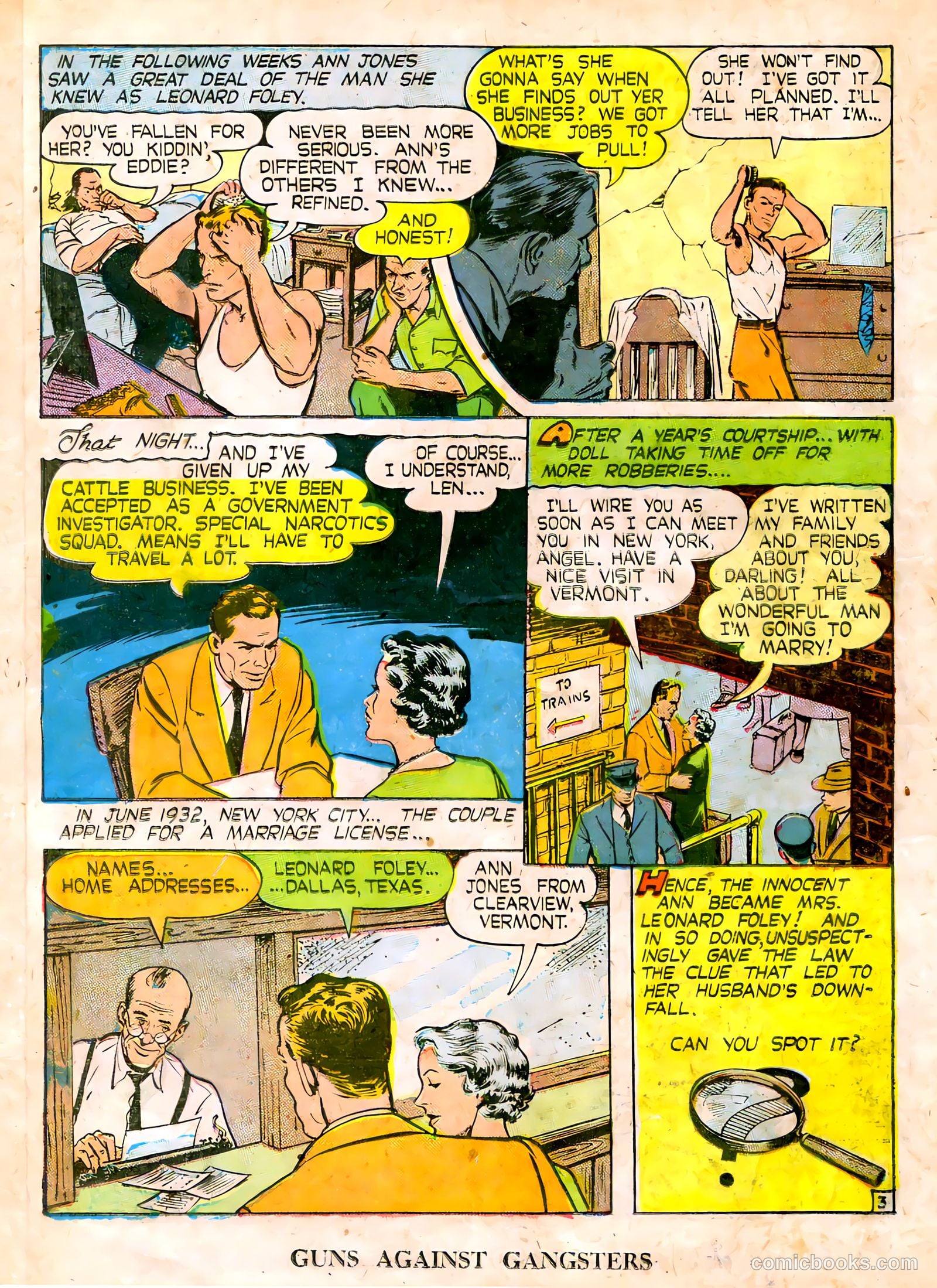 Guns Against Gangsters #2 (1948) — page 14 of 36