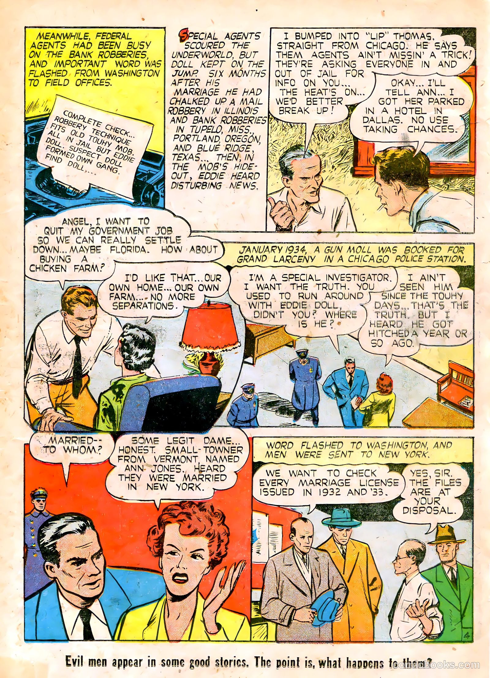 Guns Against Gangsters #2 (1948) — page 15 of 36